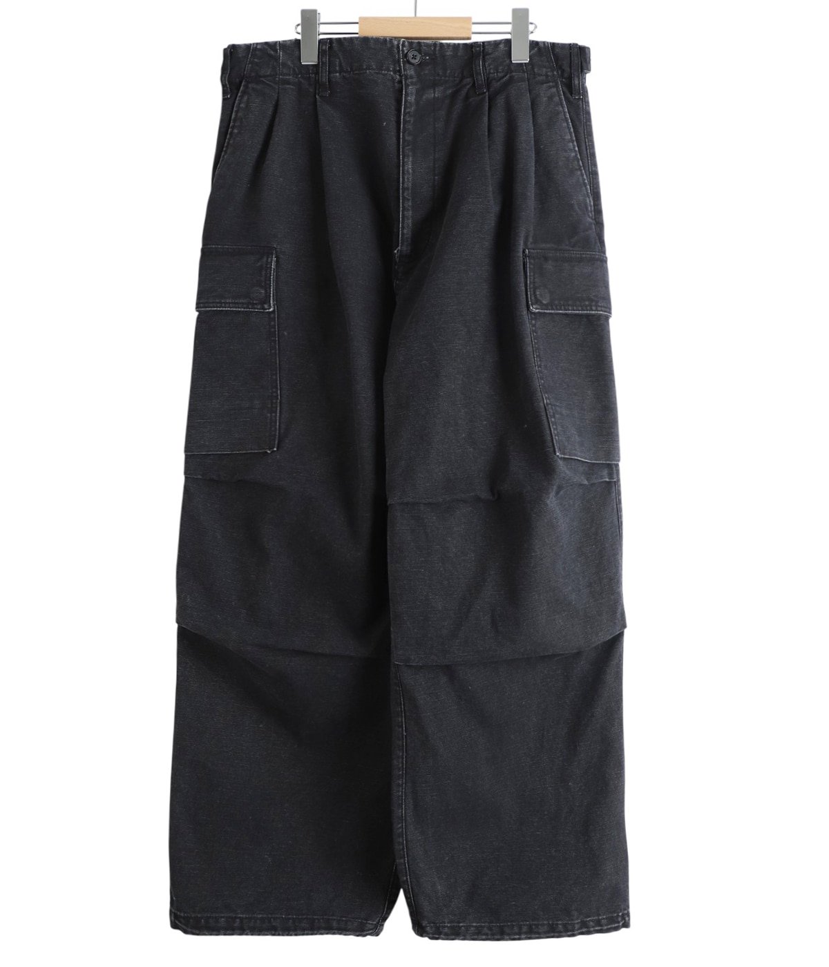 FADE WIDE MILITARY TROUSERS | ESSAY(エッセイ) / パンツ カーゴ