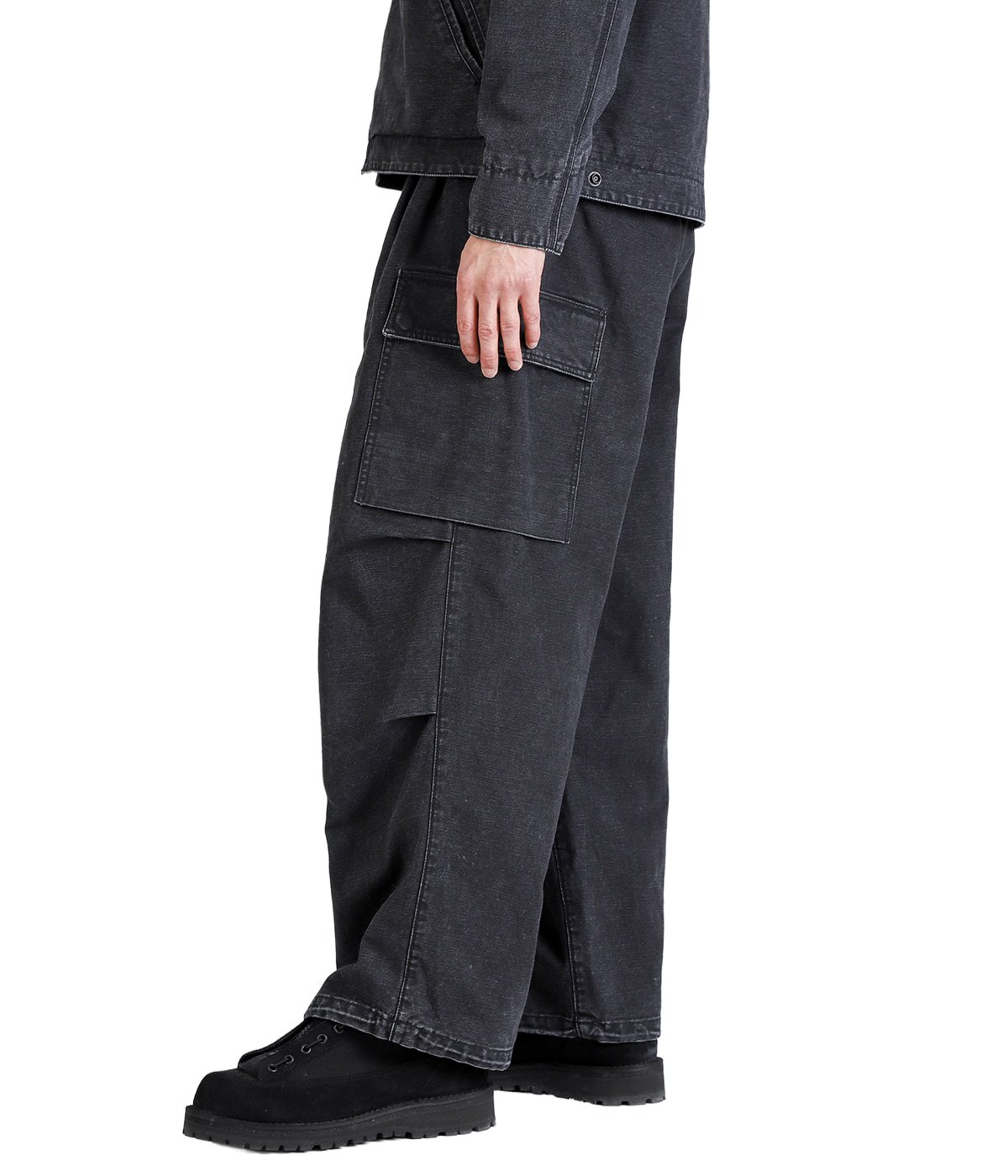FADE WIDE MILITARY TROUSERS | ESSAY(エッセイ) / パンツ カーゴ