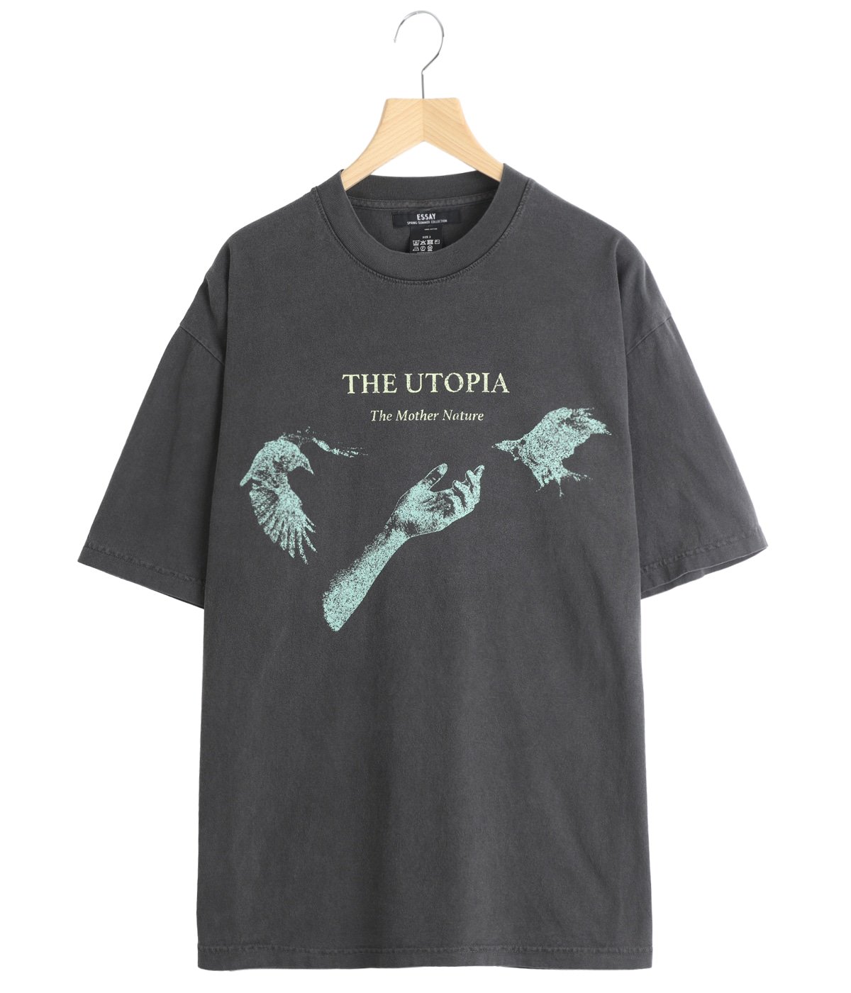 OVERSIZED GARMENT DYE T-SHIRT | ESSAY(エッセイ) / トップス