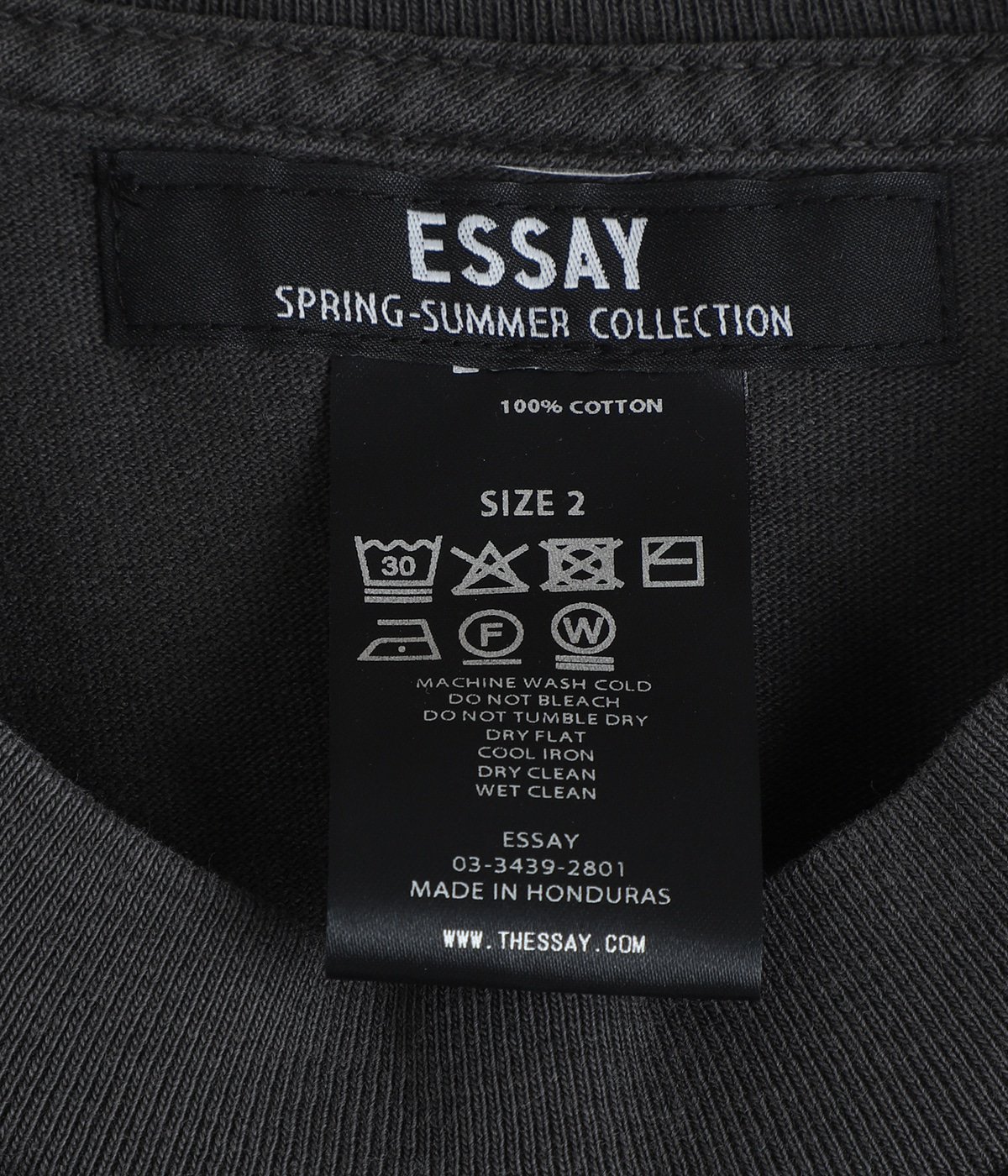OVERSIZED GARMENT DYE T-SHIRT | ESSAY(エッセイ) / トップス 
