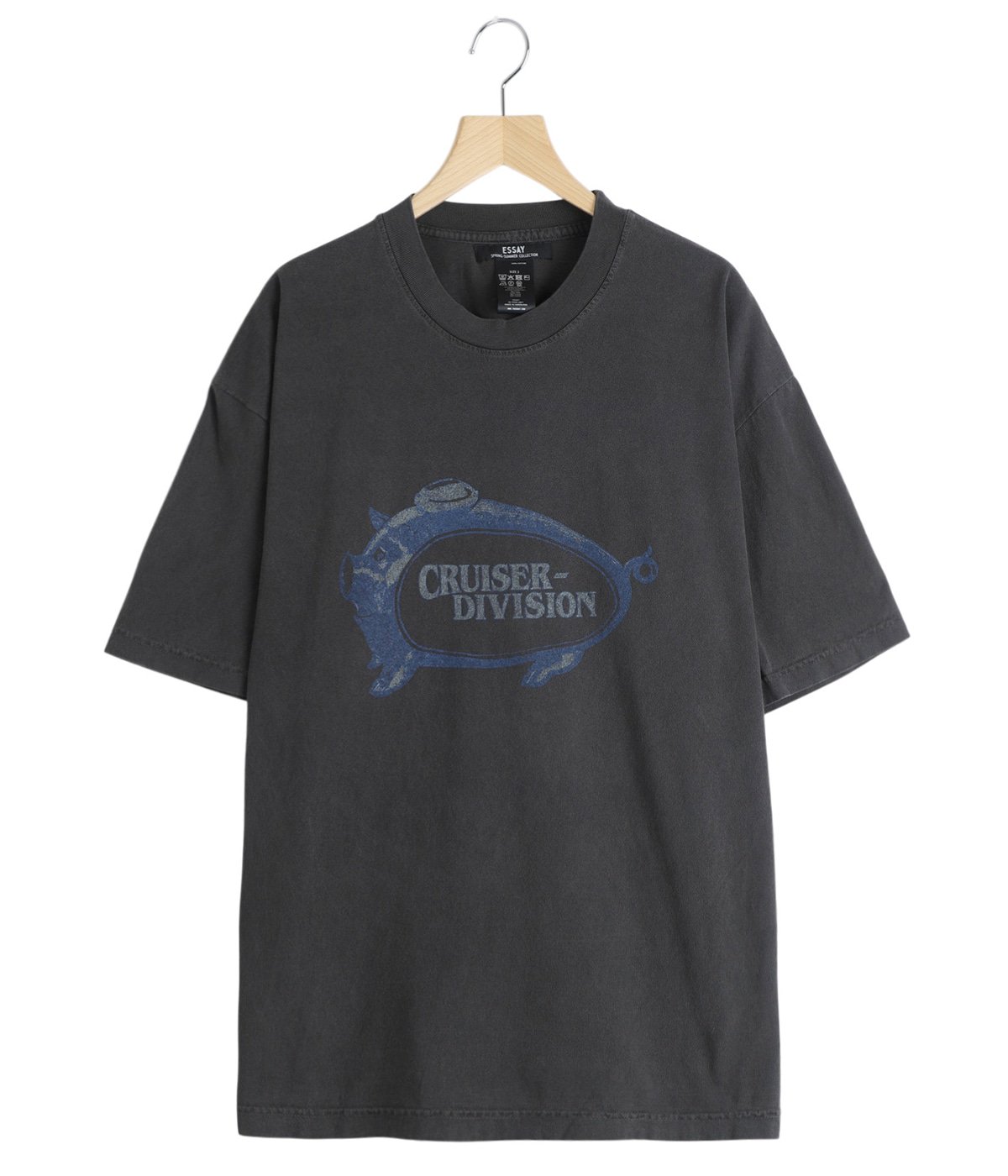 OVERSIZED GARMENT DYE T-SHIRT | ESSAY(エッセイ) / トップス