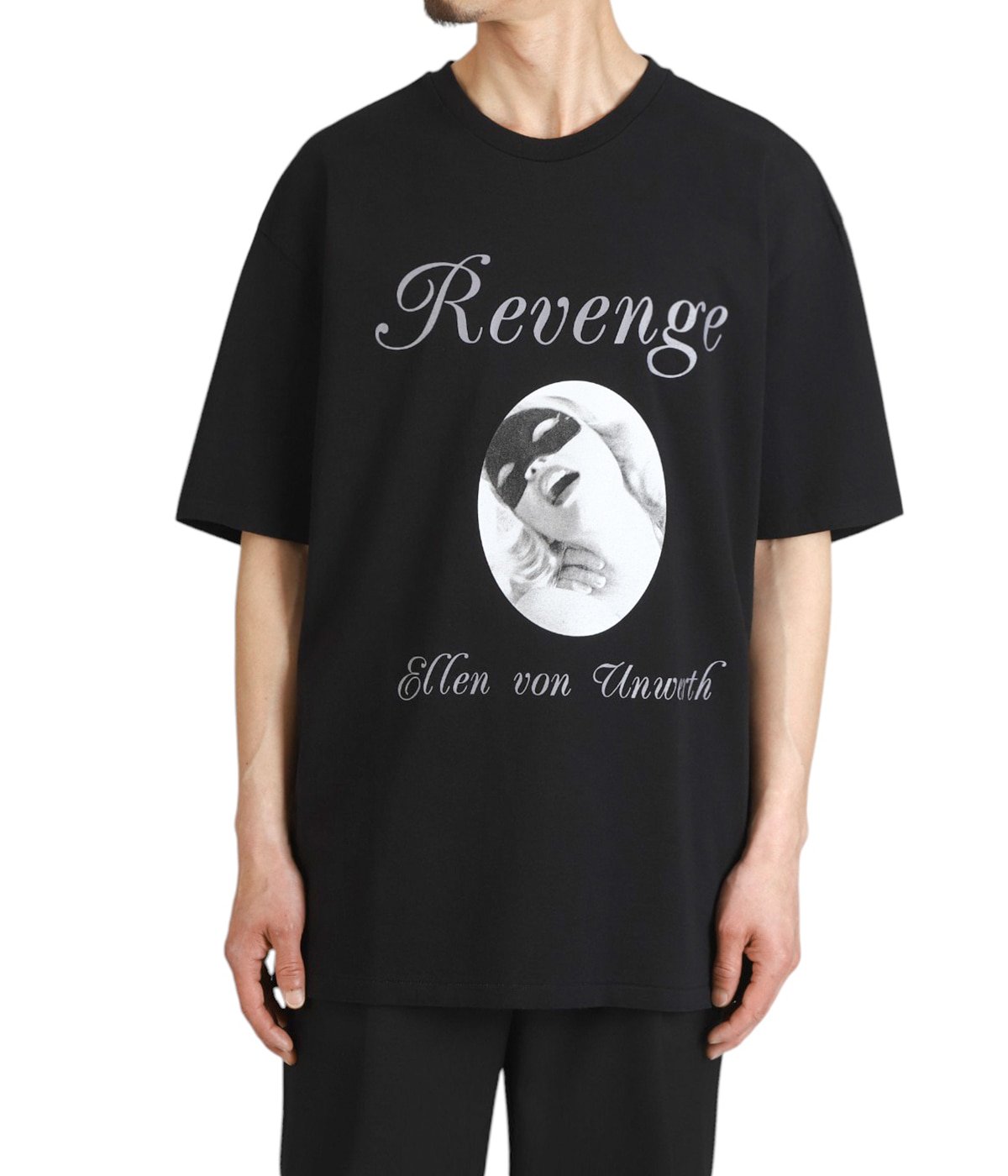 ELLEN VON UNWERTH / WASHED HEAVY WEIGHT CREW NECK T-SHIRT