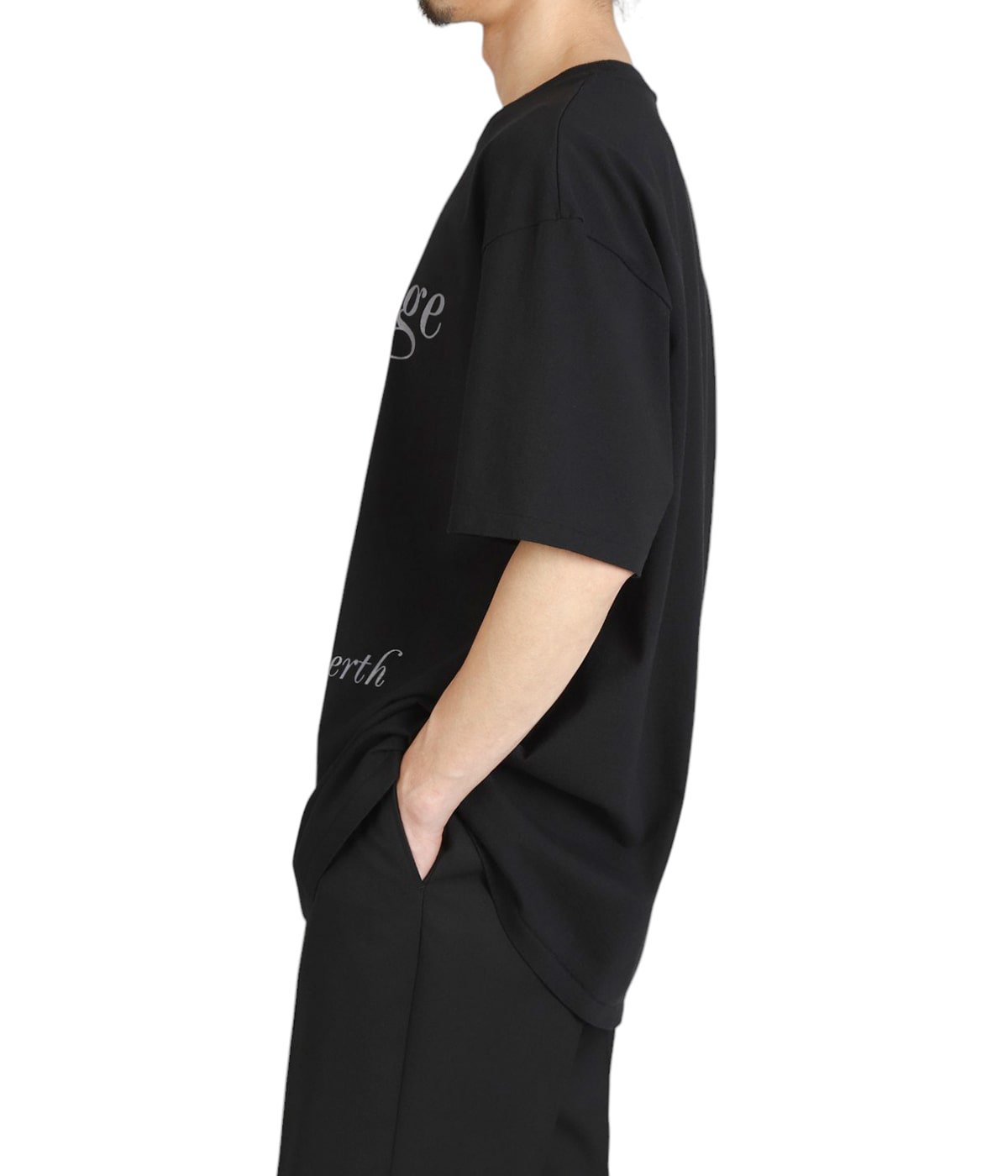 ELLEN VON UNWERTH / WASHED HEAVY WEIGHT CREW NECK T-SHIRT