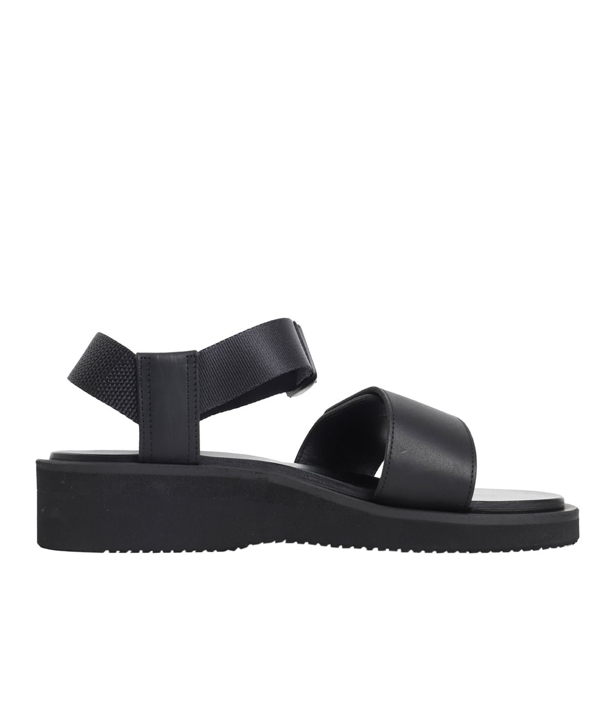 レディース】Sandals with Velcro Straps (wide belt) in Smooth