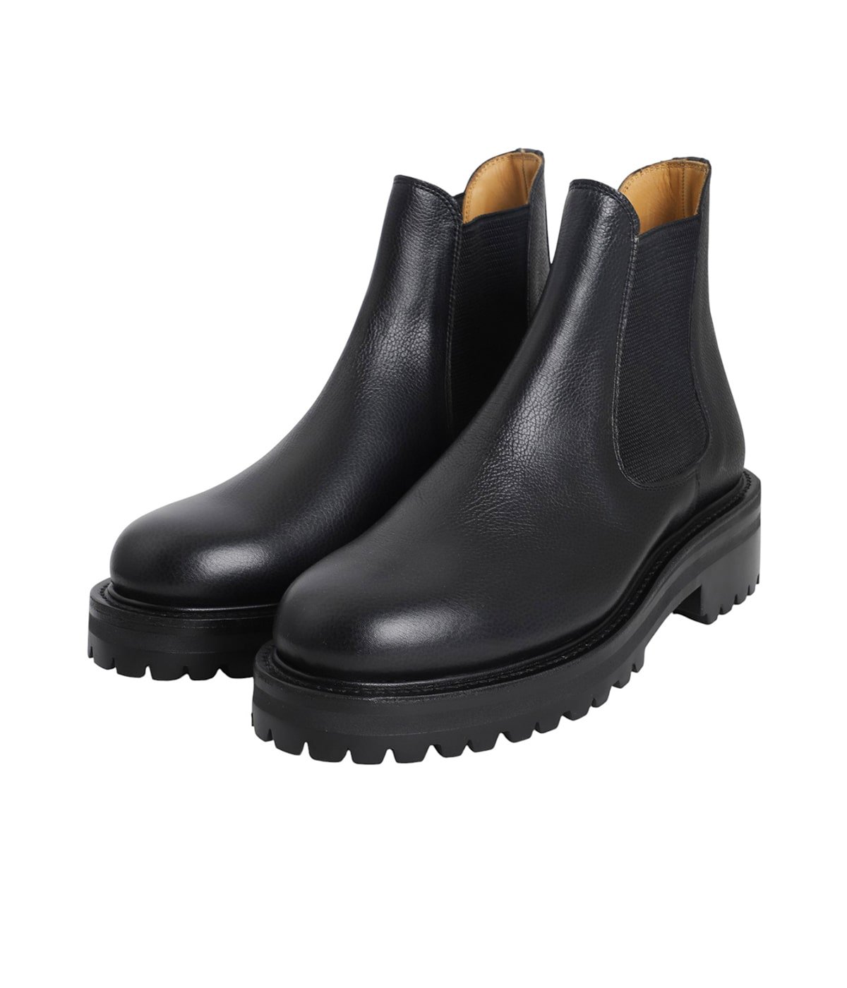 レディース】Side Gore Boots in Grain Leather | FOOTWORKS