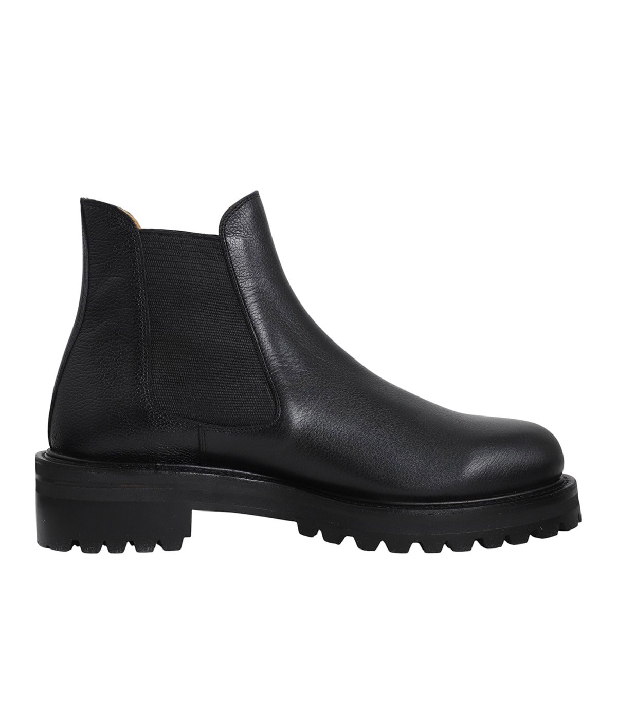 Side Gore Boots in Grain Leather | FOOTWORKS(フットワークス