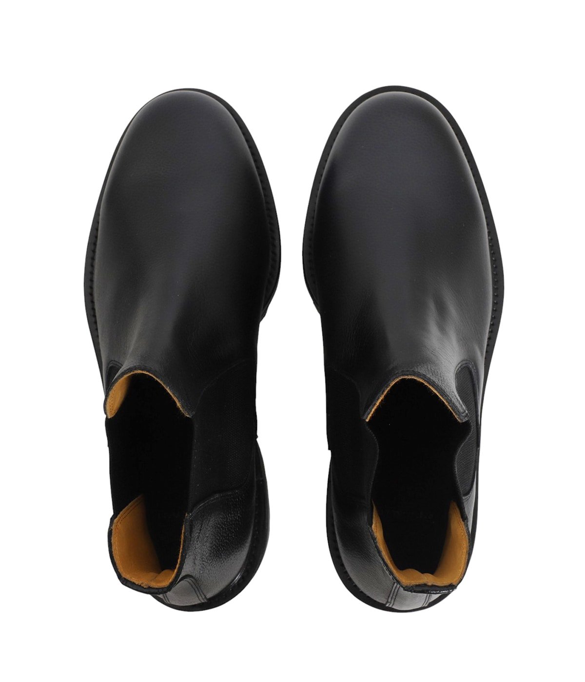 Side Gore Boots in Grain Leather | FOOTWORKS(フットワークス