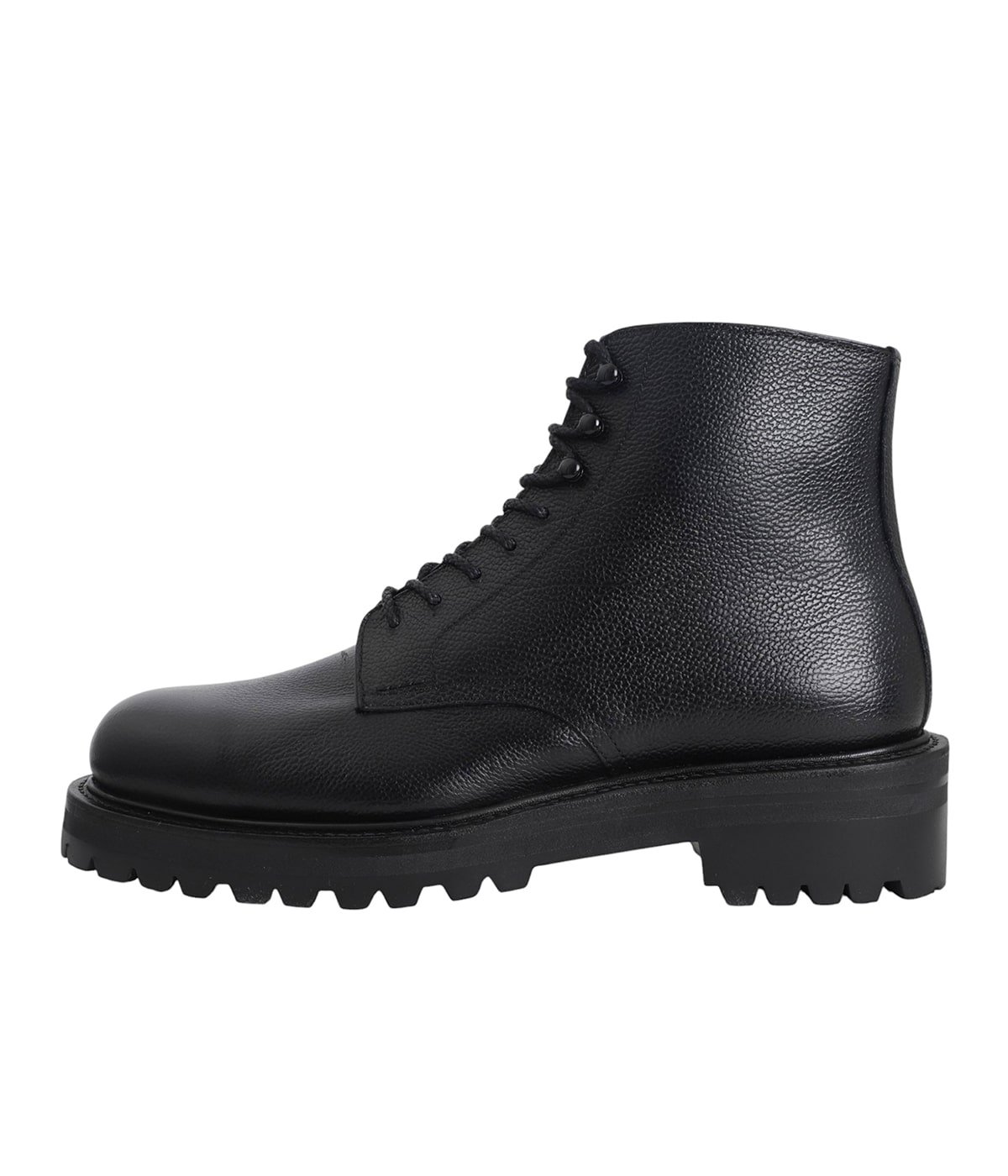 Lace-up shoes in grain leather | FOOTWORKS(フットワークス 