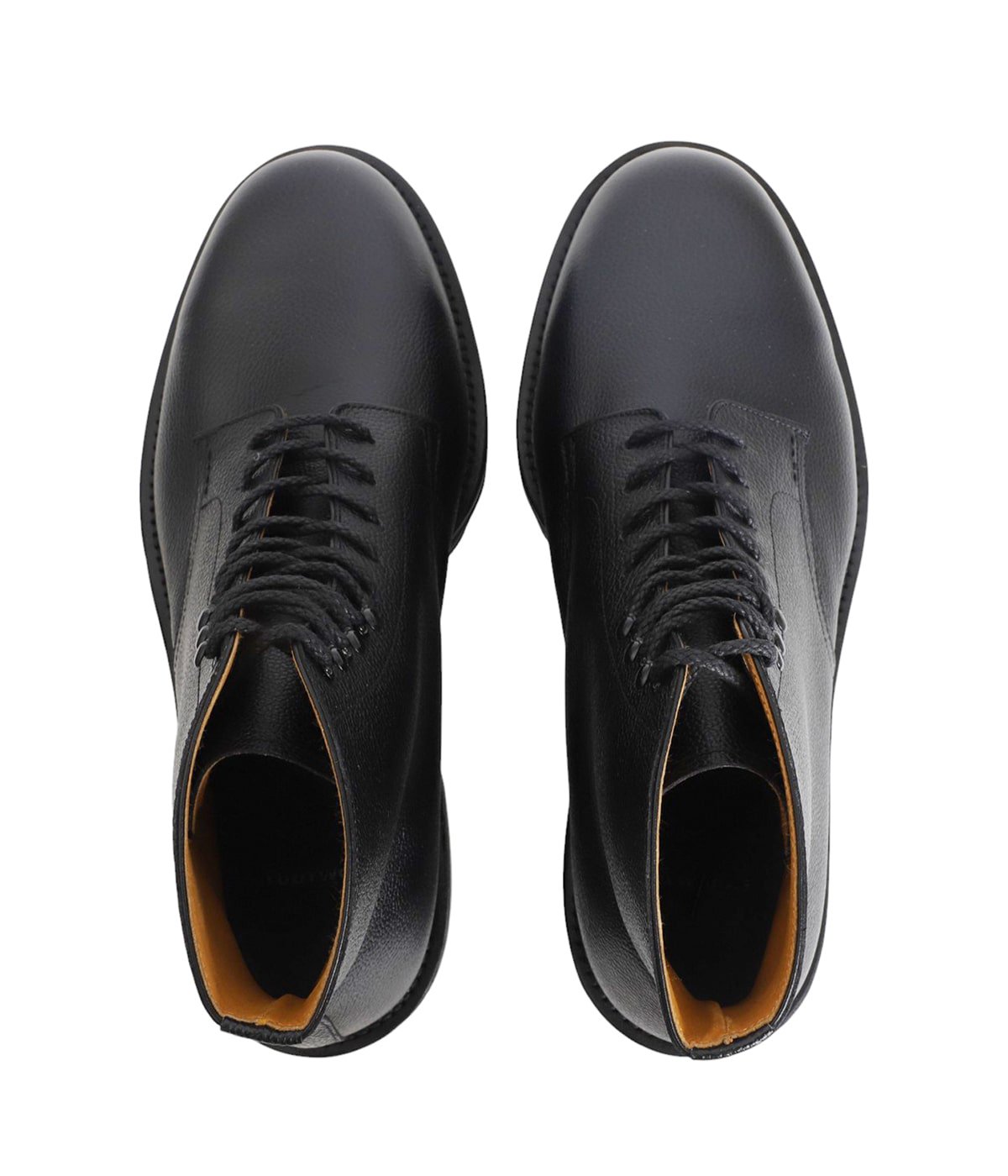 Lace-up shoes in grain leather | FOOTWORKS(フットワークス