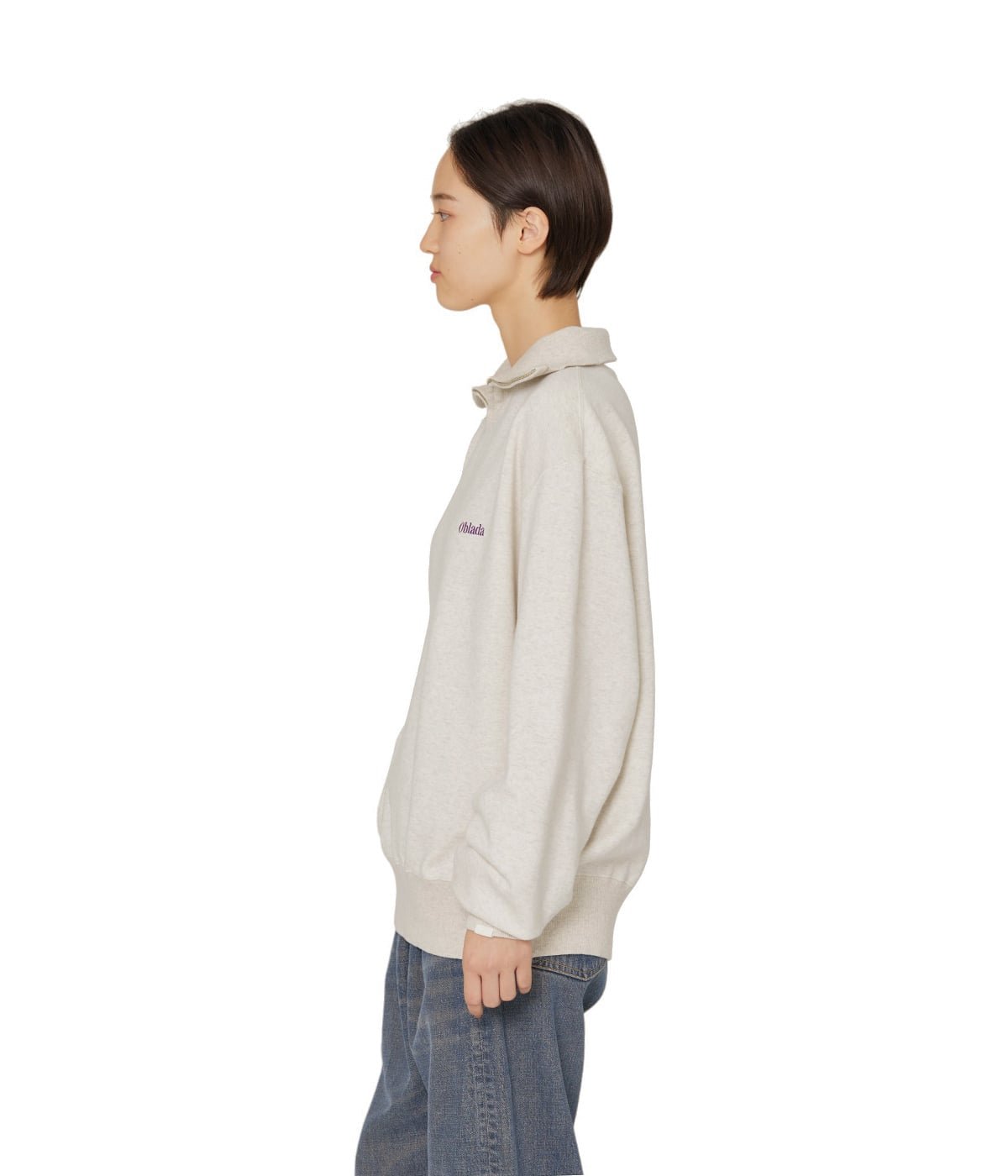 レディース】Half Zip Sweat | Oblada(オブラダ) / トップス