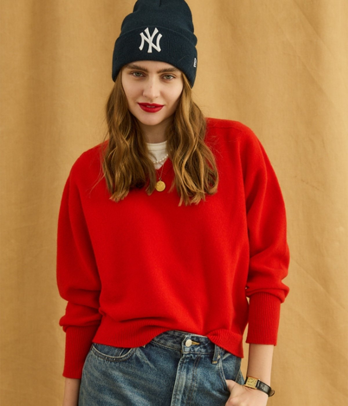 予約】【レディース】FILL VNECK KNIT | Oblada(オブラダ) / トップス