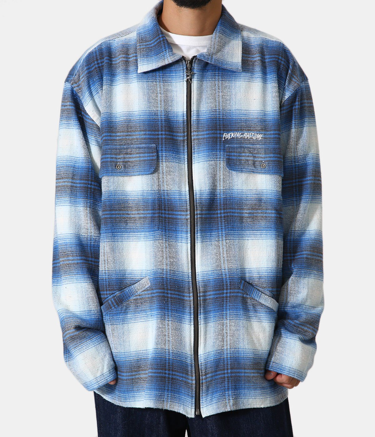 Full Zip Flannel L S Shirt Fucking Awesome ファッキンオーサム トップス 長袖シャツ メンズ の通販 Arknets アークネッツ 公式通販 正規取扱店