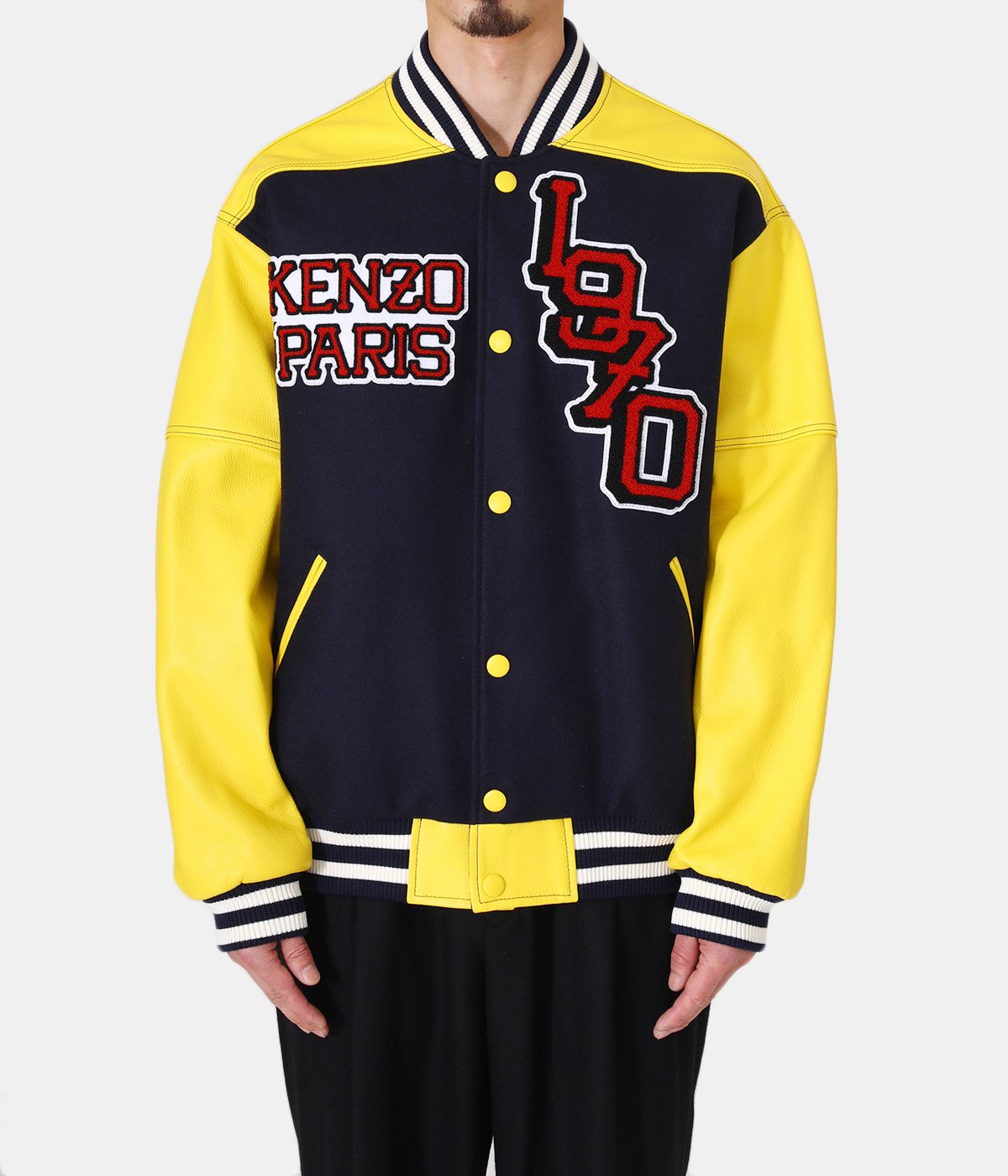 kenzo 22aw スタジャン varsity jacket | vrealitybolivia.com