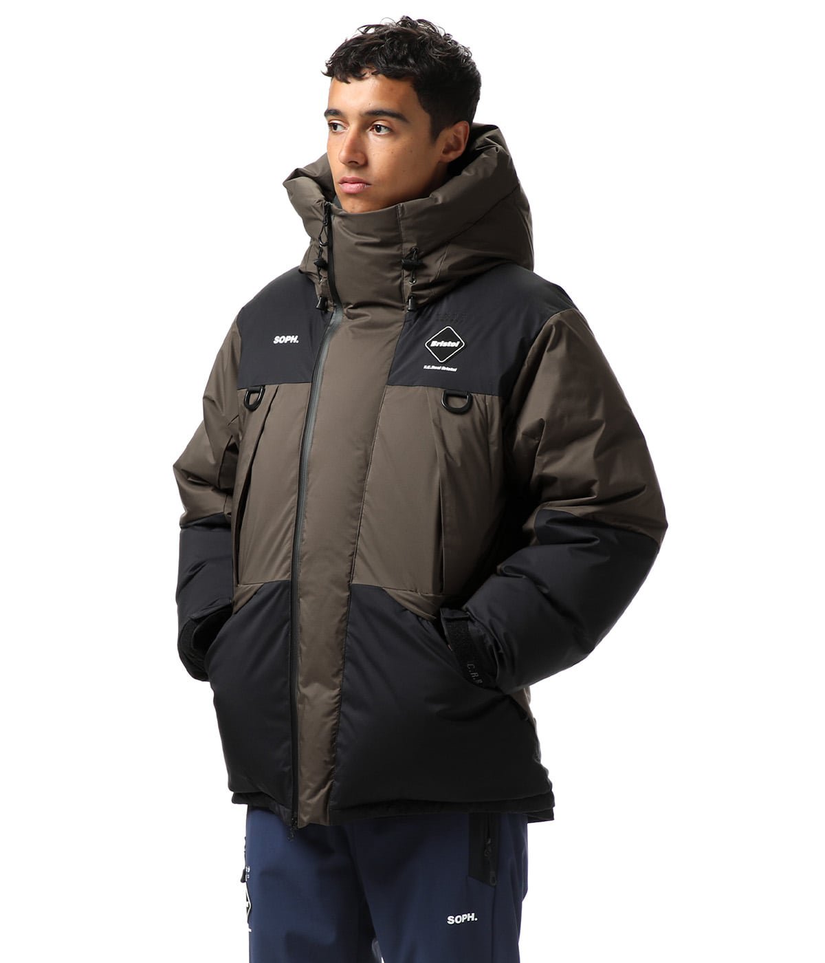 DOWNBENCHPAF.C.Real Bristol DOWN BENCH PARKA (XL)