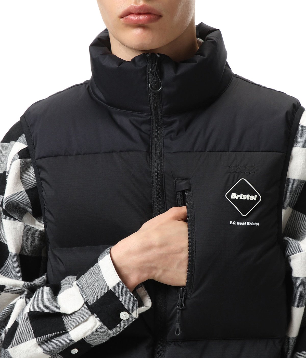 F.C.Real Bristol DOWN VEST fcrb ダウンベスト - ダウンベスト