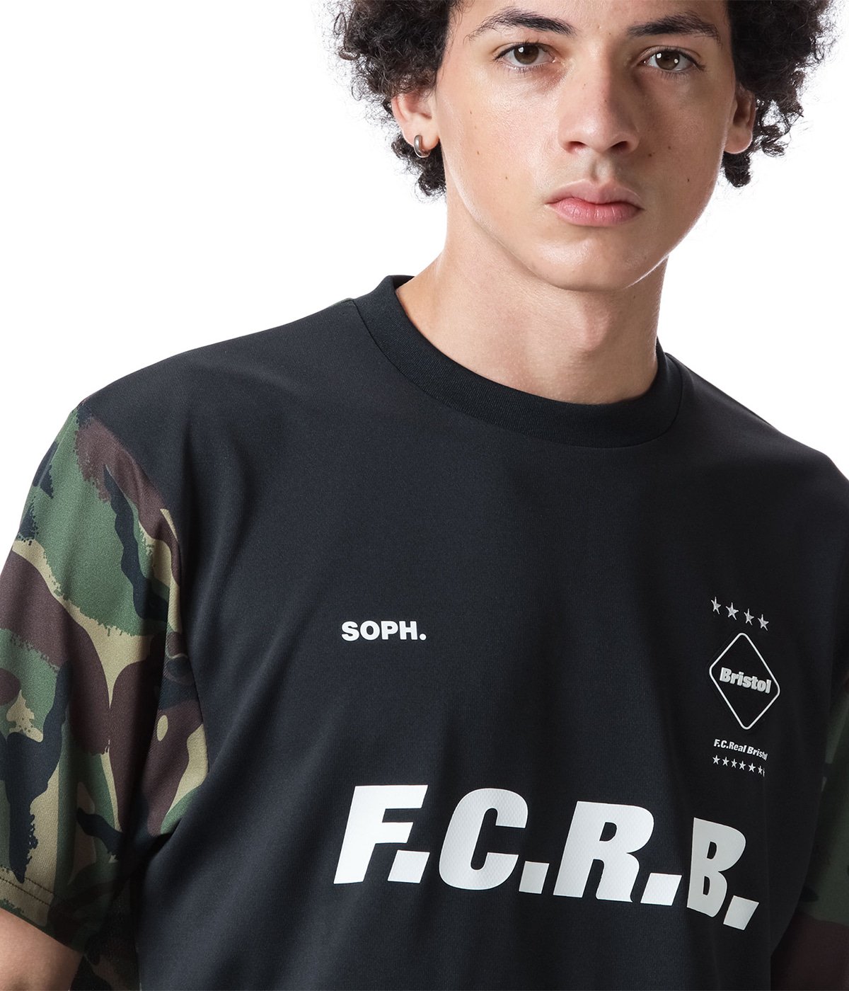 袖丈205センチ未使用新品！日本製 F.C.R.B. F.C.REAL Bristol Tシャツ