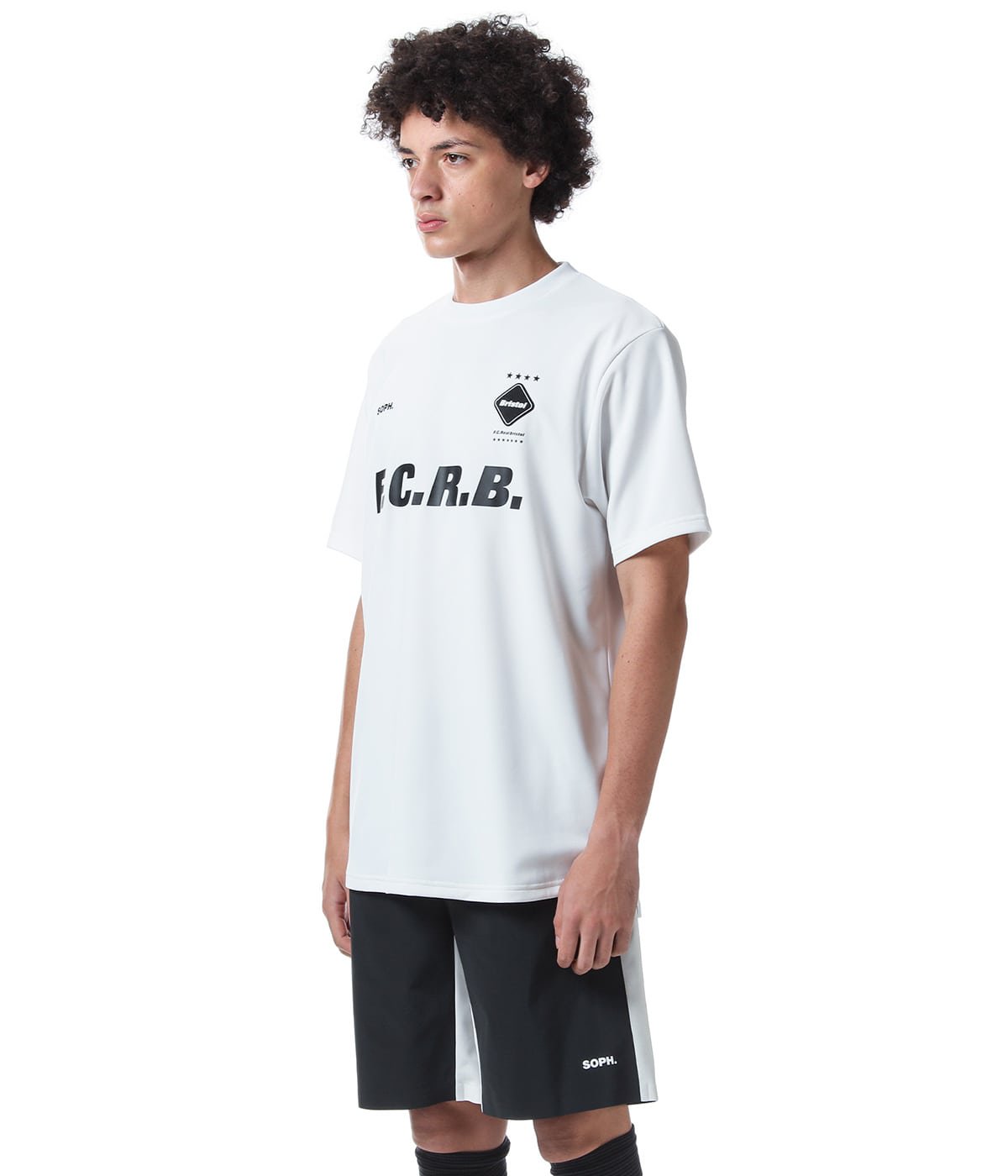 FCRB 23ss S/S GRADATION PRE MATCH TOP