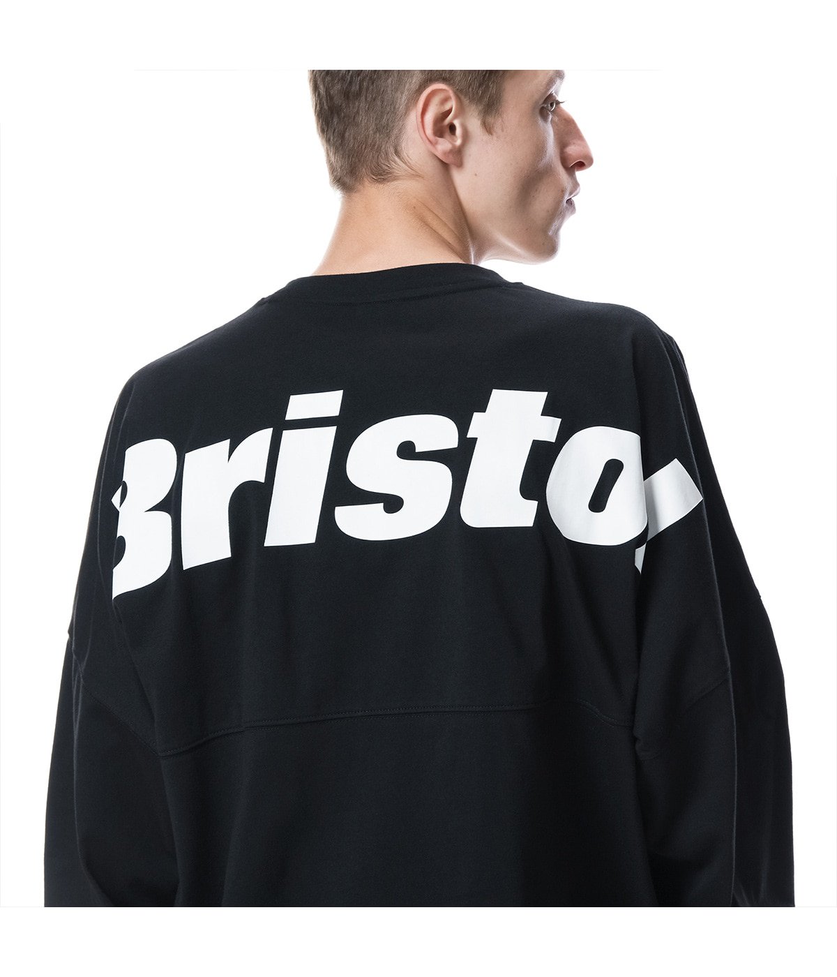 F.C.Real Bristol BIG LOGO L/S BAGGY SHIR - Tシャツ/カットソー(七分