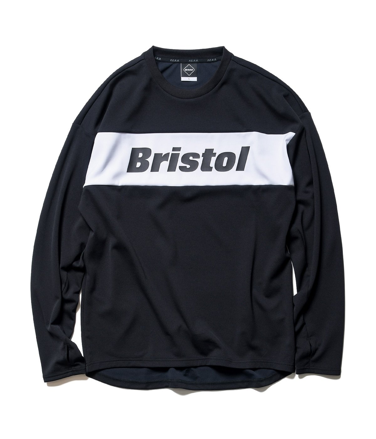 F.C.Real Bristol CREWNECK TOP BLACK L