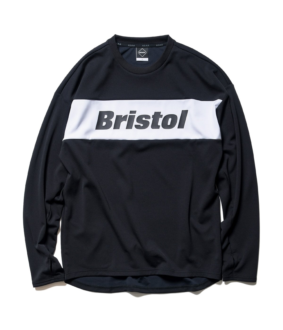 F.C.Real Bristol L/S TOUR TEE BLACK XL 黒 | www.fleettracktz.com