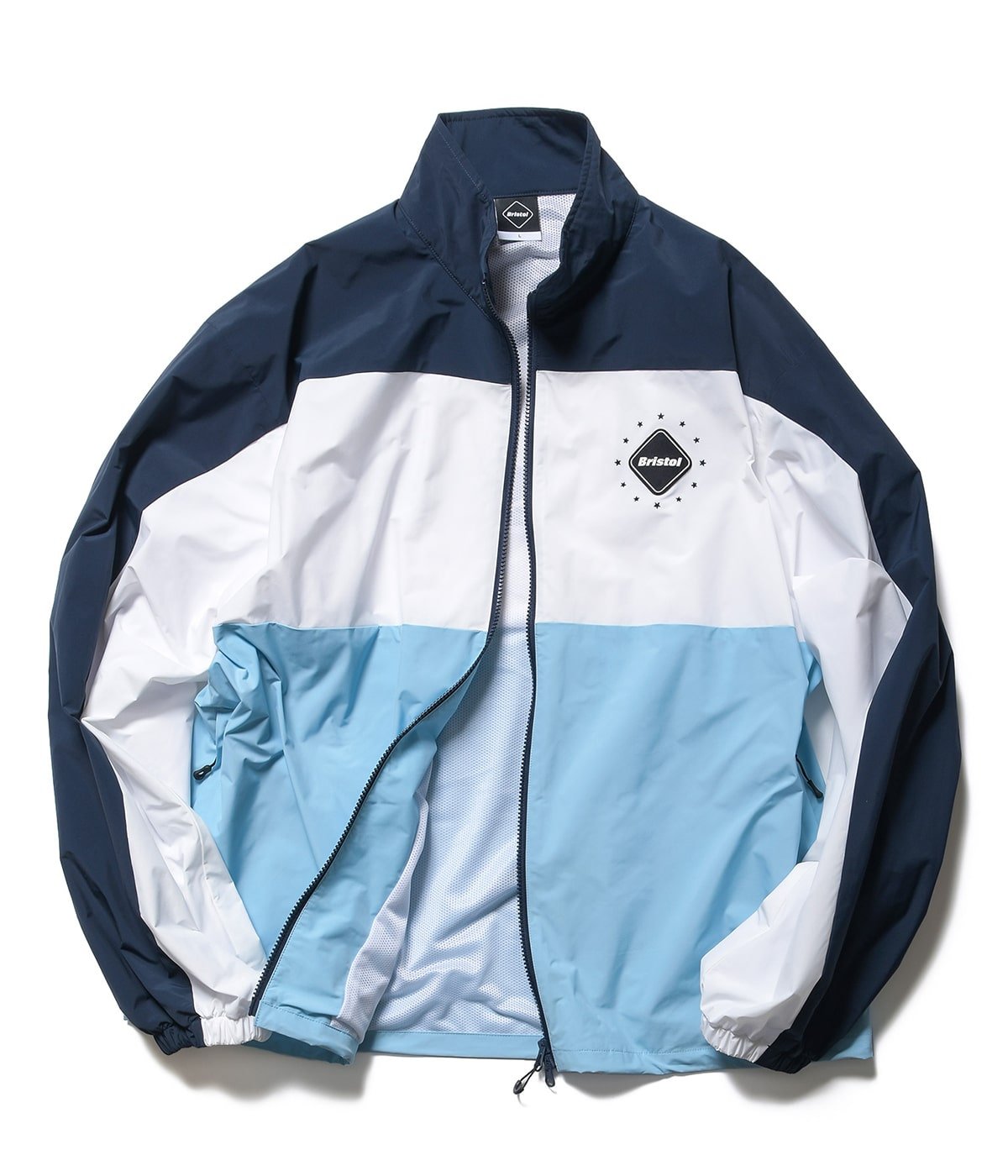 PANELED STAND COLLAR TRAINING JACKET | F.C.Real Bristol(エフシー