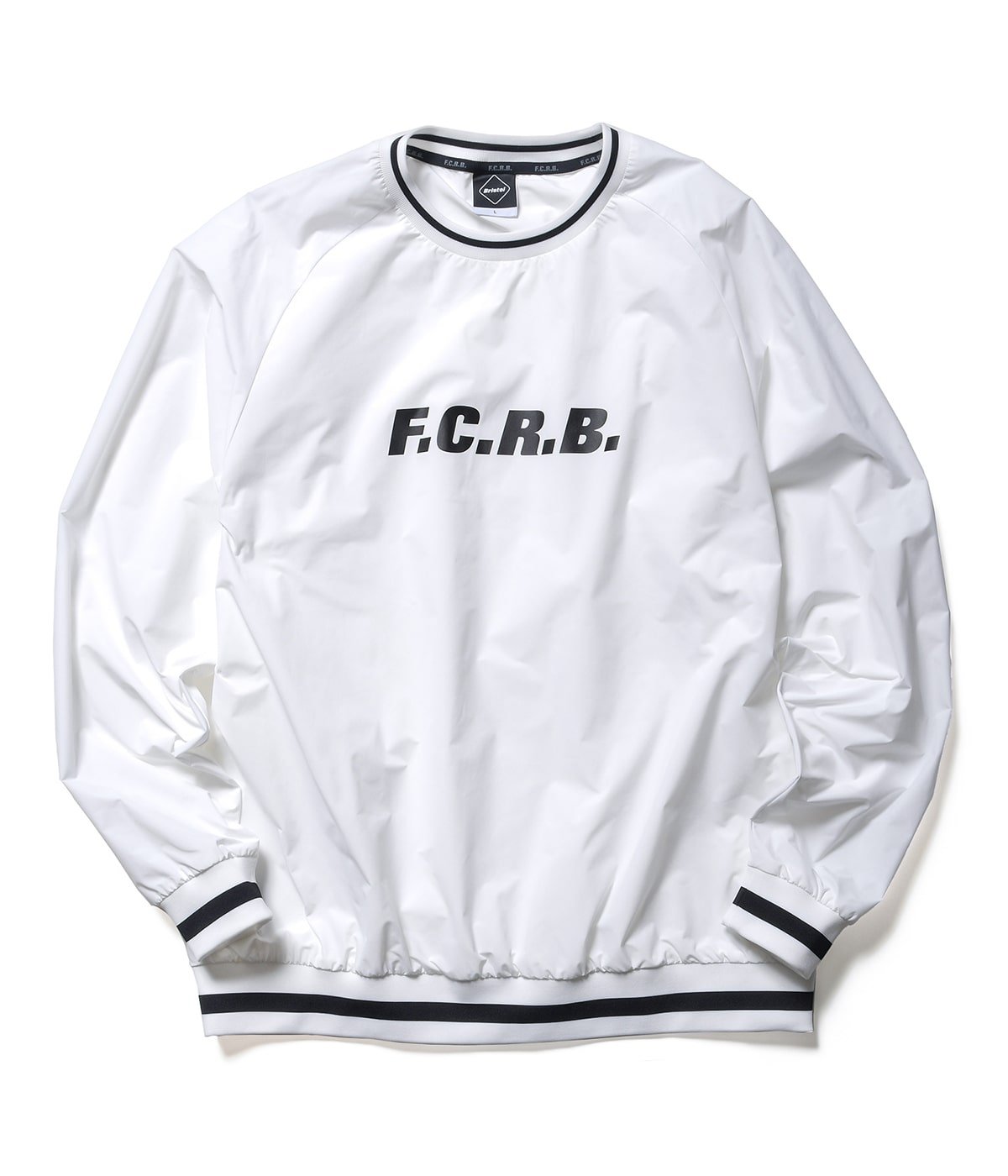 当社の F.C.R.B. LOGO RIBBED CREWNECK SWEAT | umma.hu