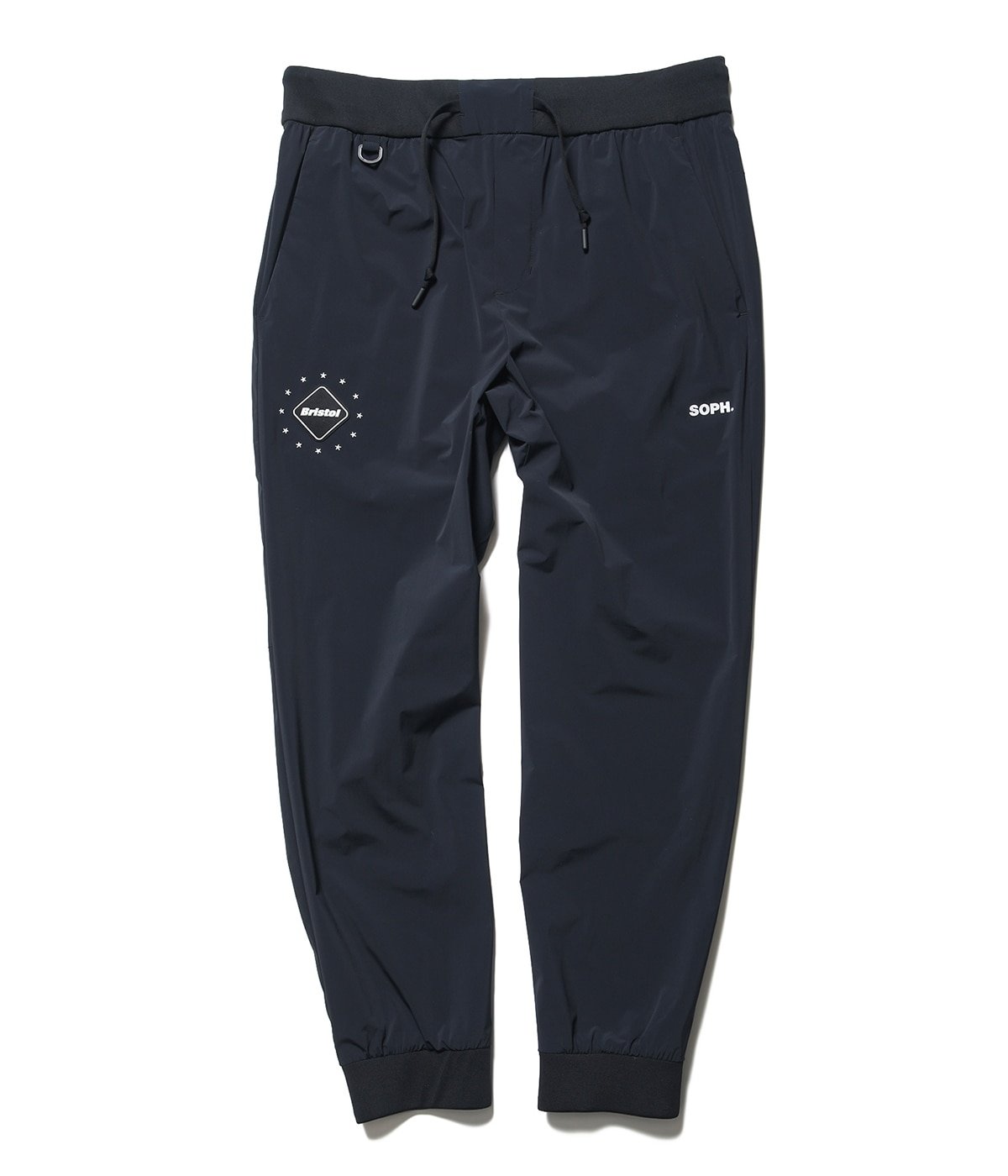 F.C.Real Bristol エフシーレアルブリストル パンツ サイズ:L 22SS WIND AND SEA ナイロン イージーパンツ BRISTOL SEA NYLON EASY LONG PANTS ブラック 黒 ボトムス ズボン コラボ 【メンズ】