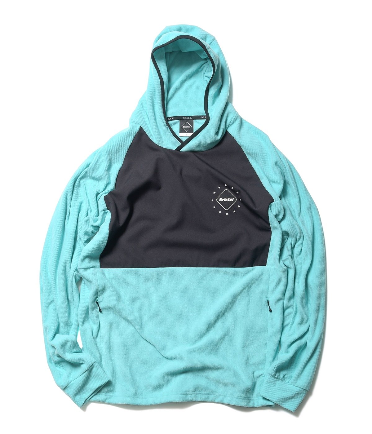 POLARTEC MICRO SMALL GRID FLEECE HOODIE | F.C.Real Bristol