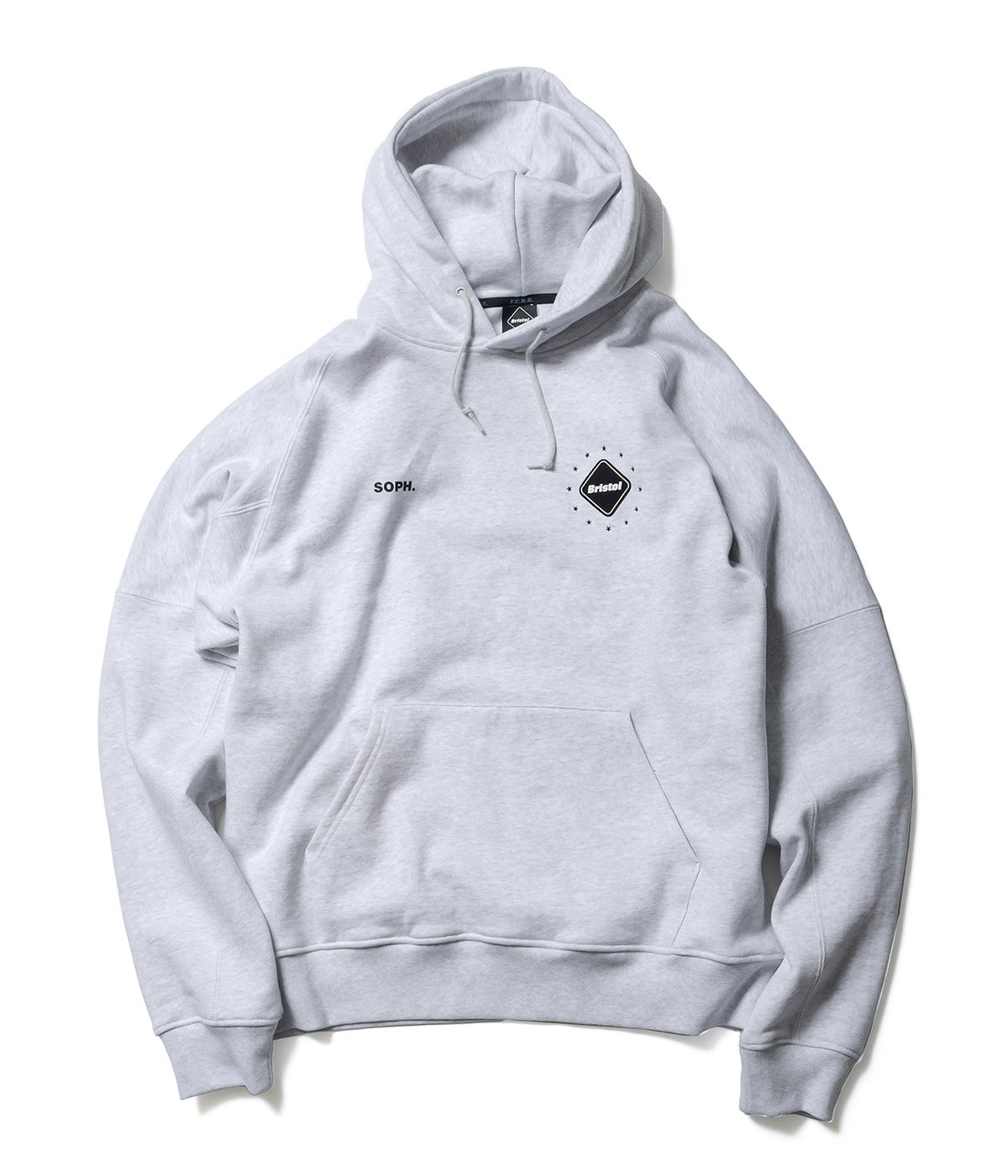 FCRB AUTHENTIC LOGO SWEAT HOODIE ブルーXL トップス パーカー