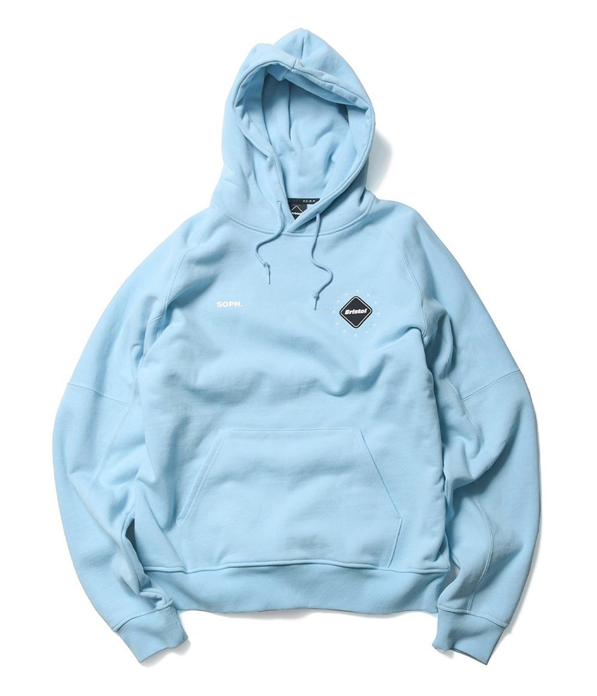 S FCRB Bristol BIG LOGO SWEAT HOODIE-