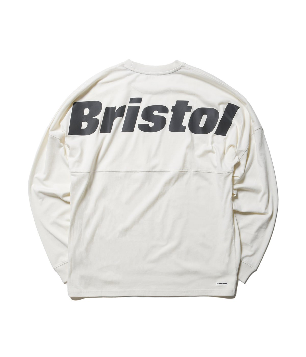 超美品の ロンT ベージュF.C.Real XL BAGGY Bristol Tシャツ 