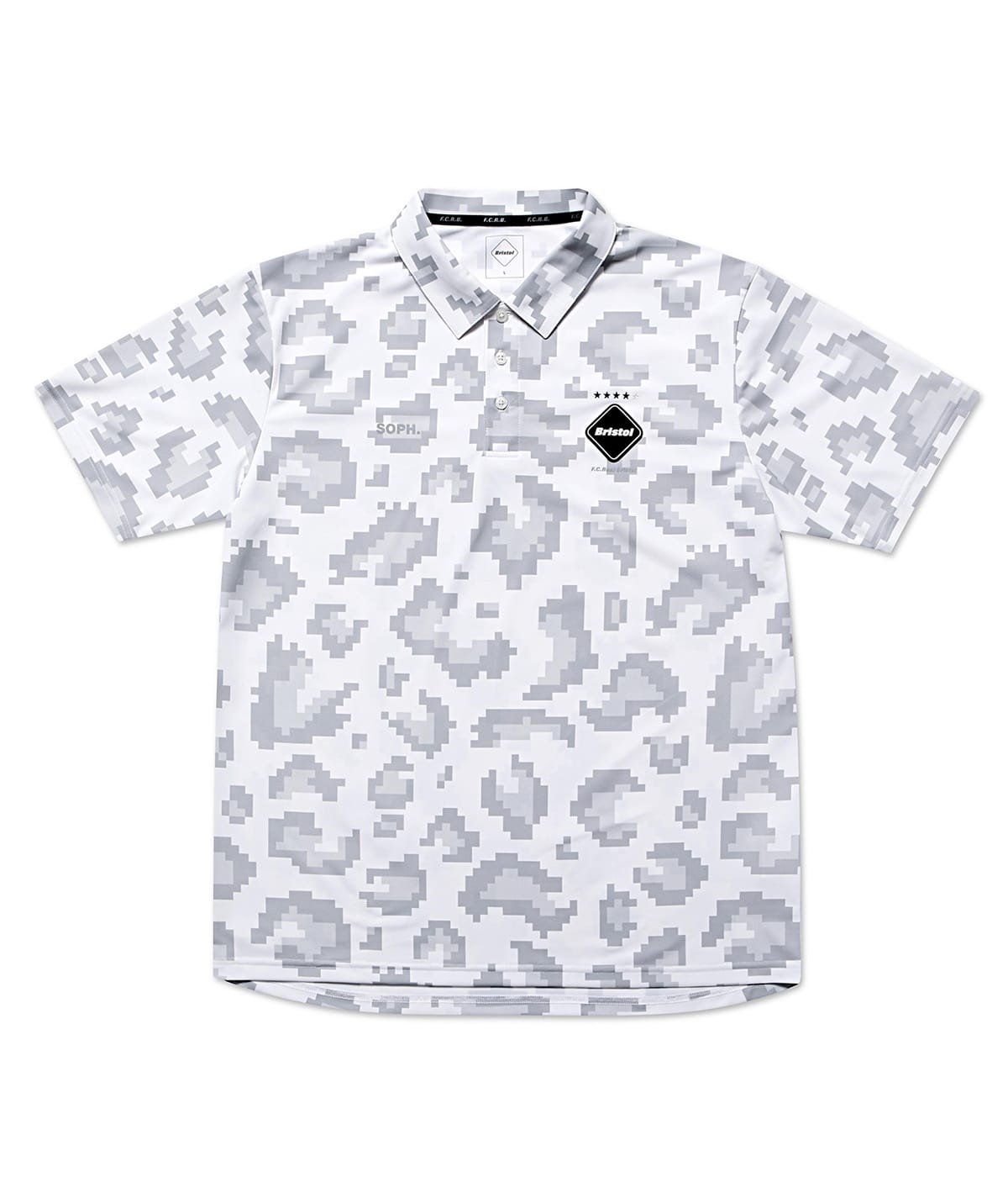 WHOLE PATTERN S/S POLO | F.C.Real Bristol(エフシーレアルブリストル ...