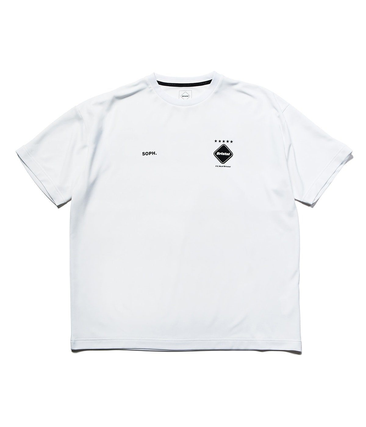 S FCRB BIG LOGO WIDE TEE ブラック-