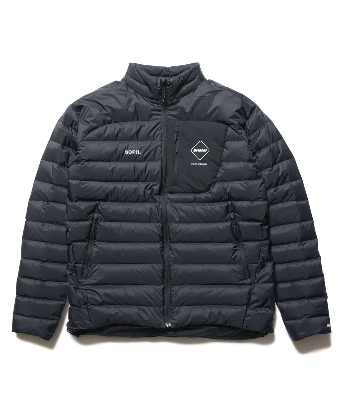 【極美品・未使用に近い】エフシーレアルブリストル　モックネック　M 黒 楽天市場】White Mountaineering × F.C. Real Bristol コラボ プル
