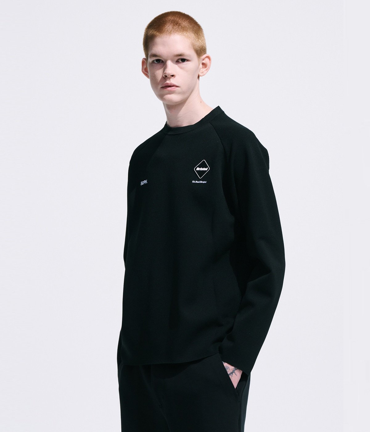 TECH KNIT L/S TOP | F.C.Real Bristol(エフシーレアルブリストル
