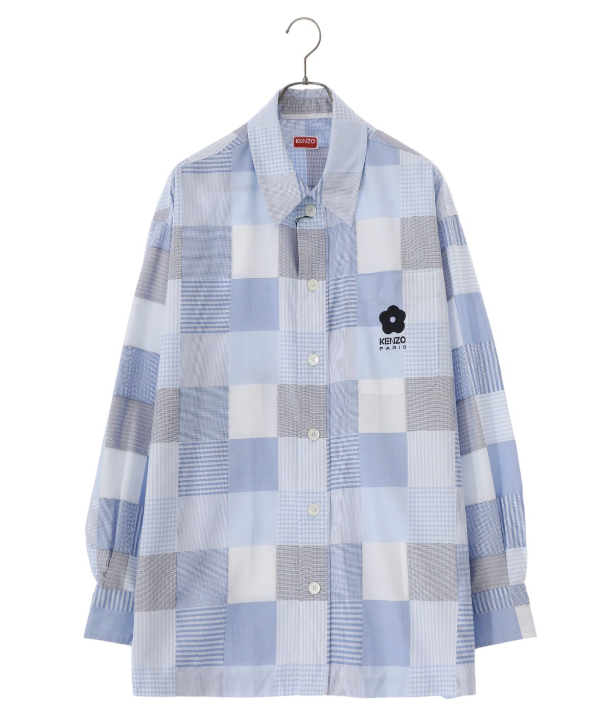 PATCHWORK OVERSIZED SHIRT | KENZO(ケンゾー) / トップス 長袖シャツ