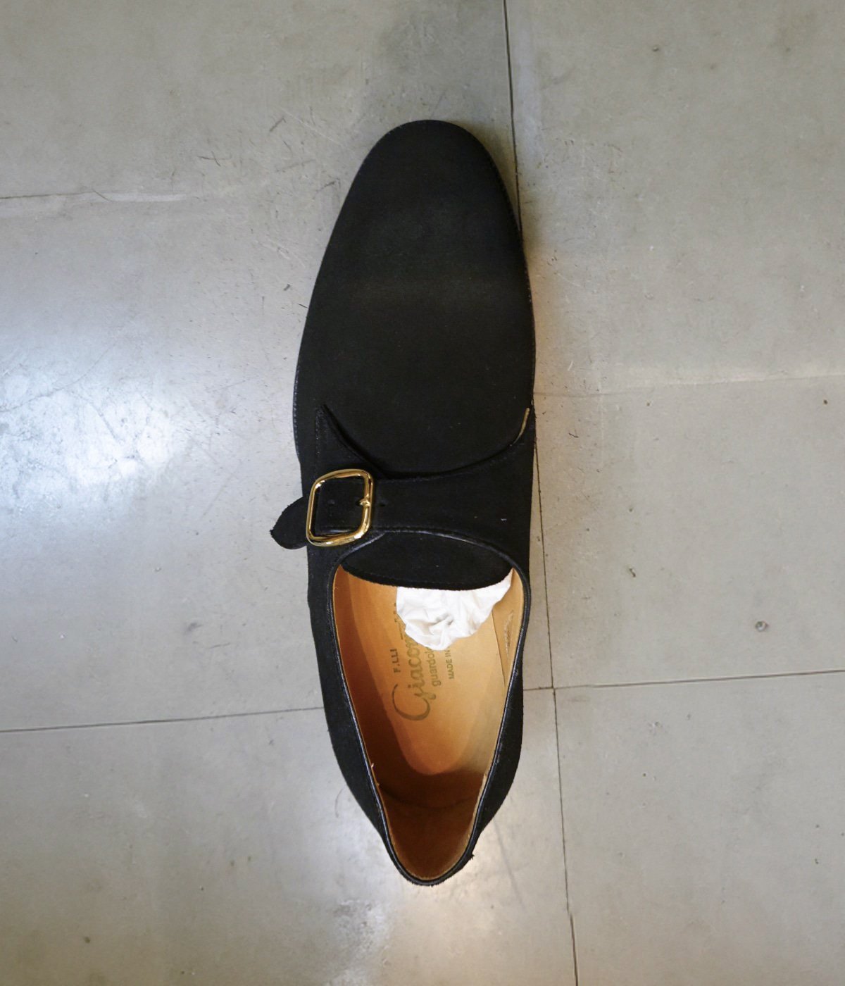 予約】シングルモンクストラップ Super Buck | F.lli Giacometti