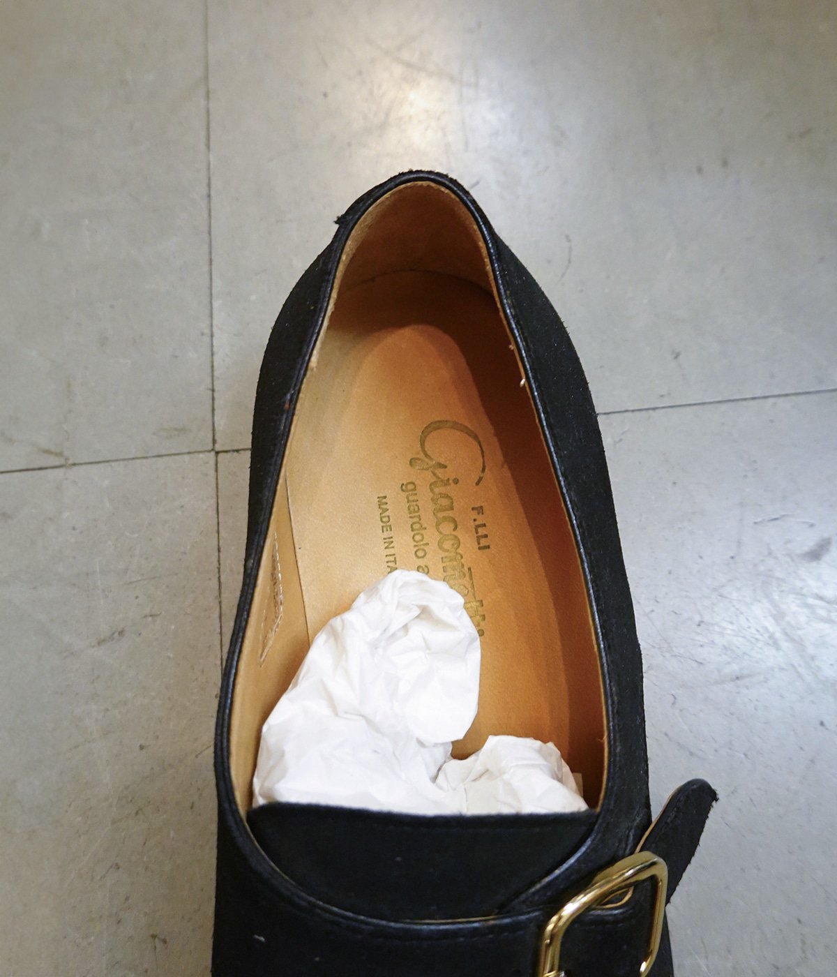 予約】シングルモンクストラップ Super Buck | F.lli Giacometti