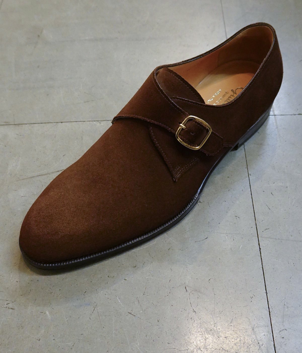 F.lli Giacometti FG498 シングルモンク F.LLI Giacometti FG498 Single Buckle スリッポンの木型「Rossa」を