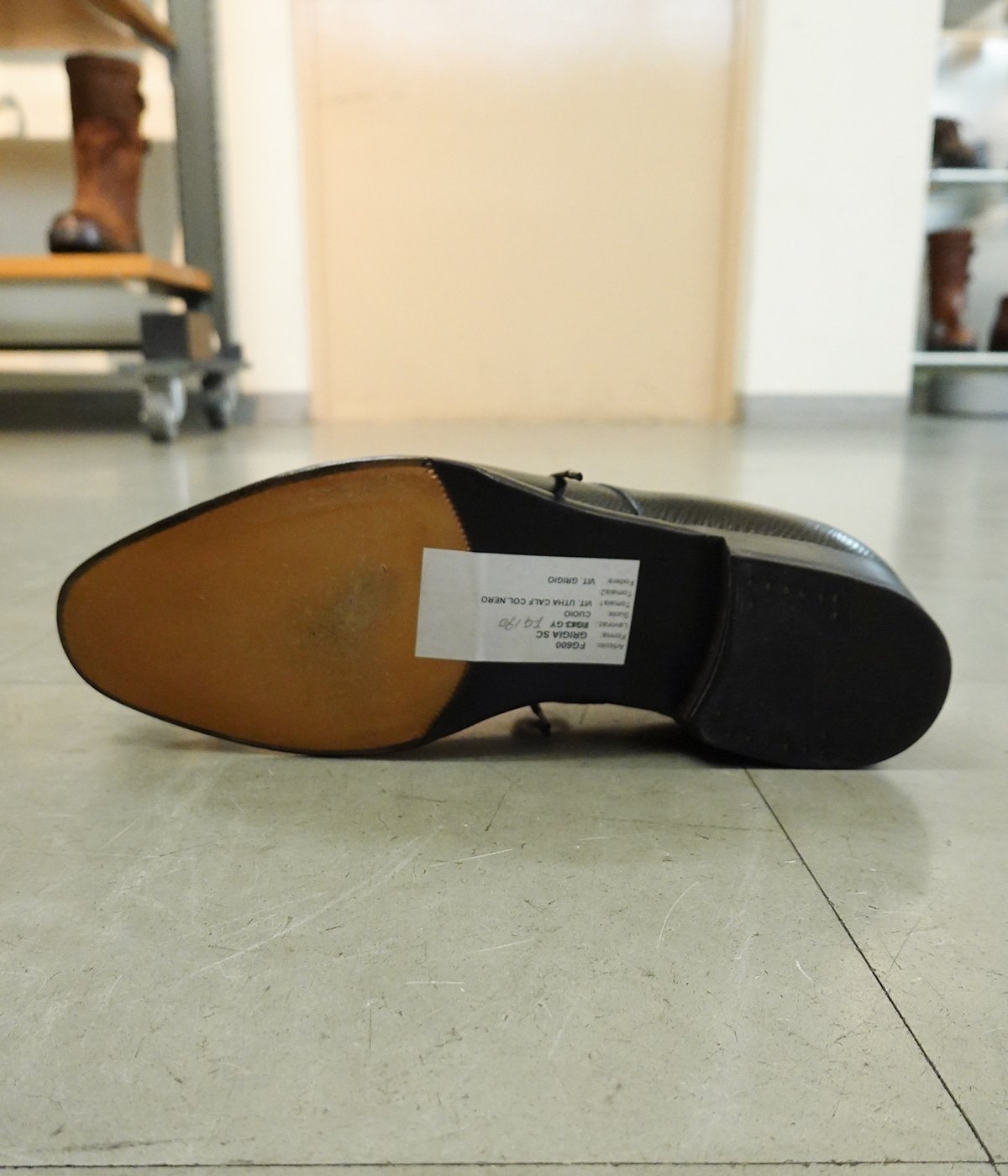 予約】ダービーシューズ UTHA CALF | F.lli Giacometti(フラテッリ