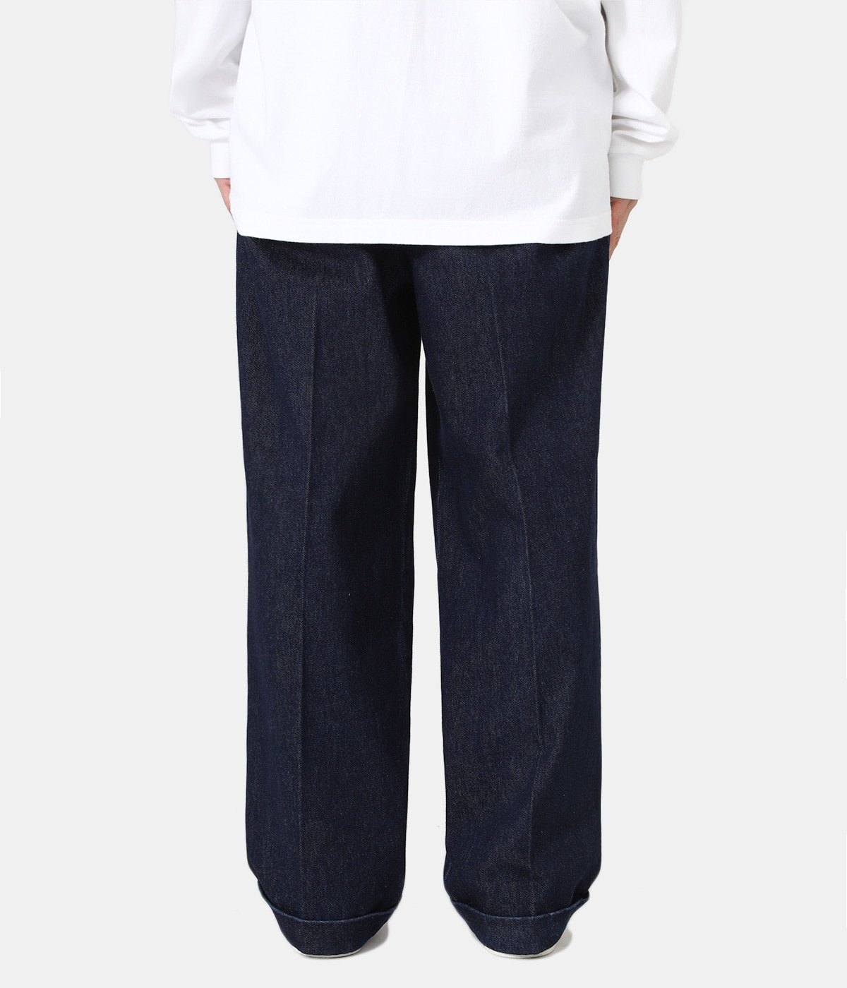 【FARAH】Three-tuck Wide Pants