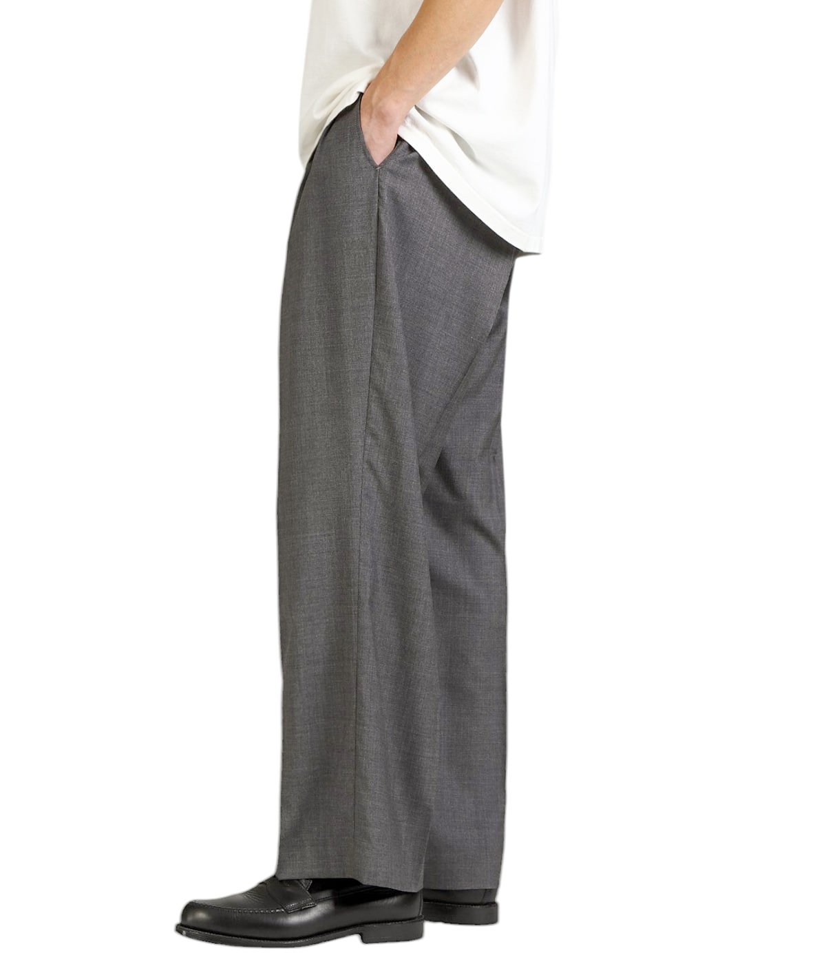 FARAH（ファーラー）パンツ　ウェスト81㎝　ダークグレー　メンズ FARAH ファーラー パンツ（その他） XL グレー 【古着】【中古