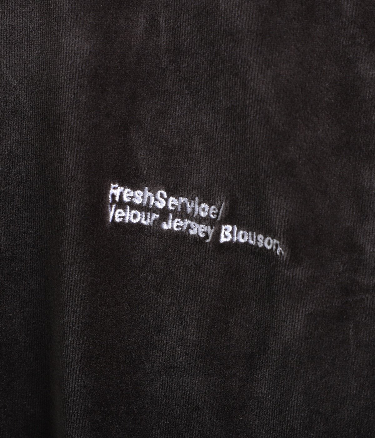 VELOUR JERSEY BLOUSON | FreshService(フレッシュサービス