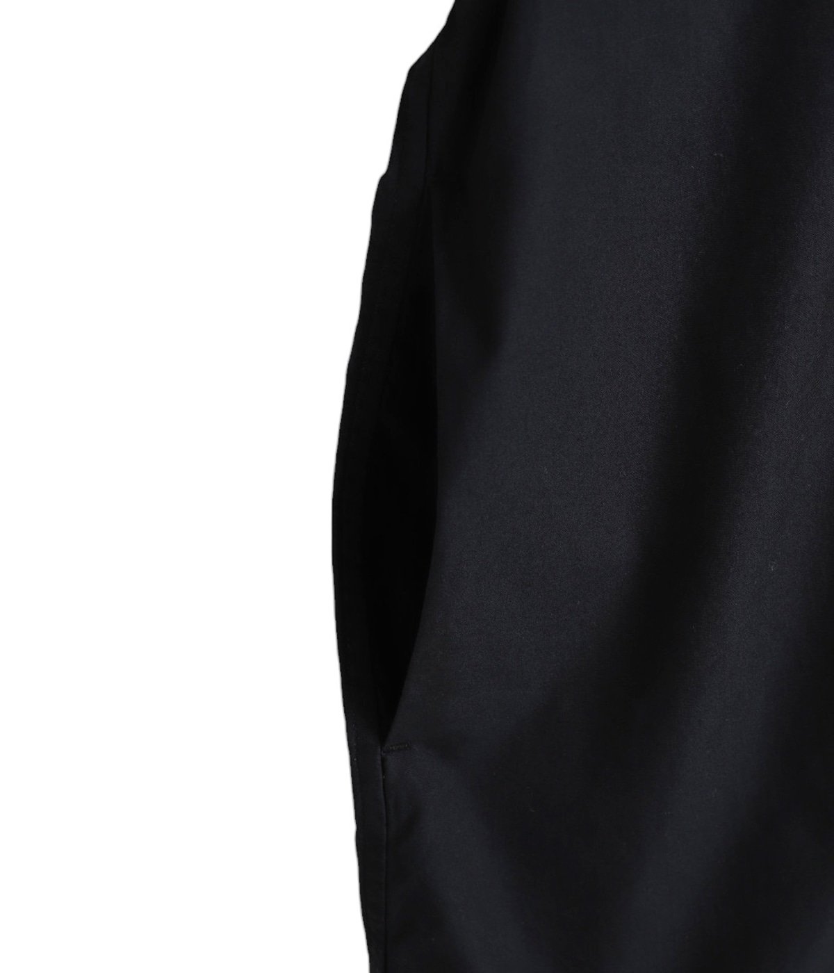 FreshService ブラック長袖シャツ FreshService(フレッシュサービス) 24SSWASHABLE WOOL L S TEE