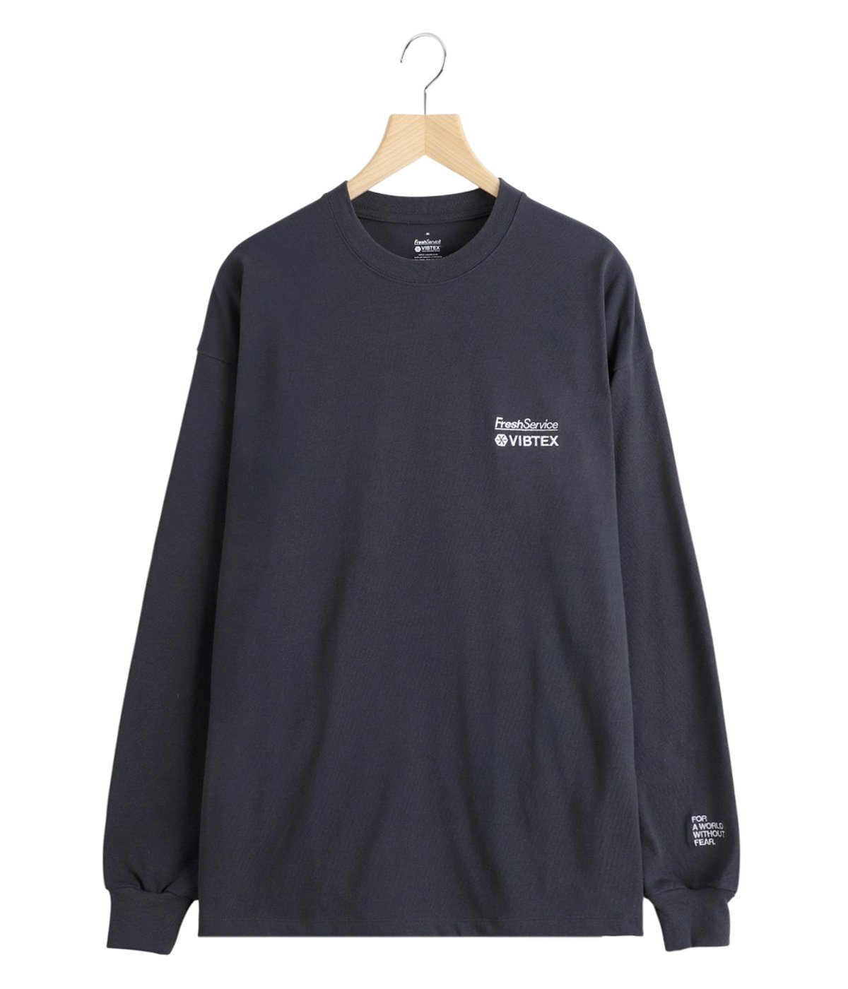 VIBTEX for FreshService L/S CREW NECK TEE | FreshService