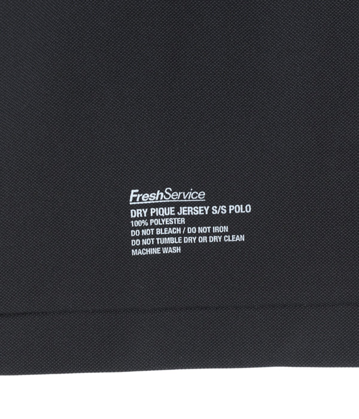 DRY PIQUE JERSEY S/S POLO | FreshService(フレッシュサービス