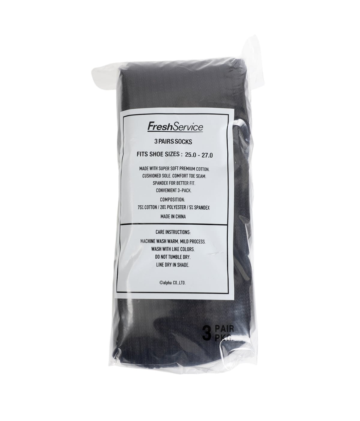 ORIGINAL 3-PACK SOCKS | FreshService(フレッシュサービス