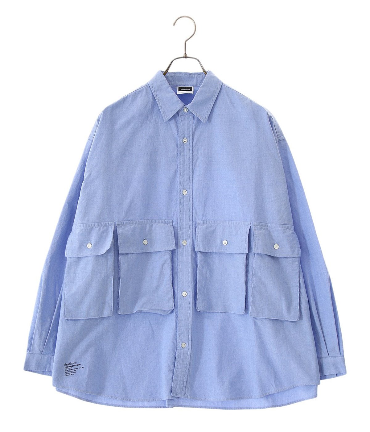 OXFORD FLAP POCKET L/S SHIRT | FreshService(フレッシュサービス ...