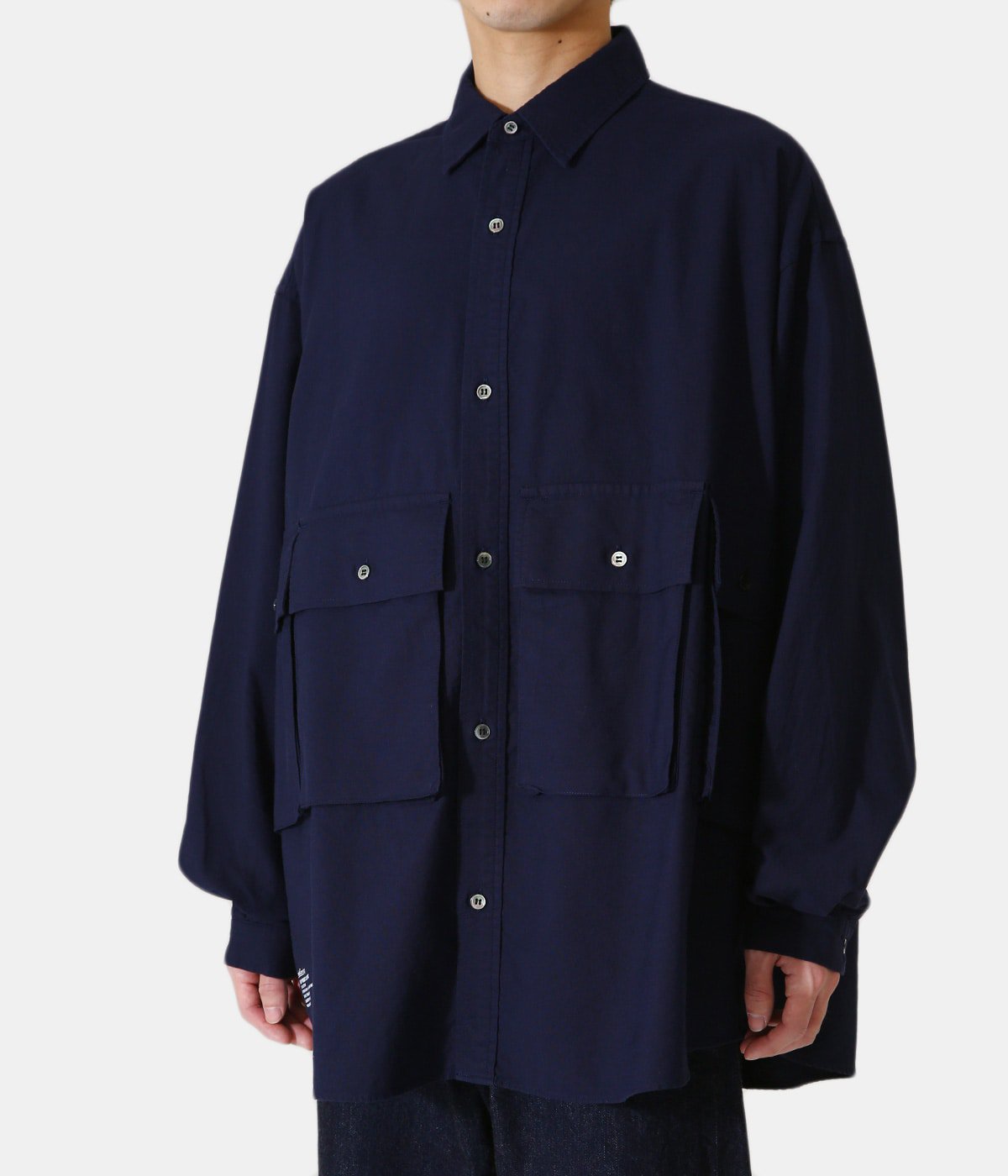 OXFORD FLAP POCKET L/S SHIRT 長袖シャツ