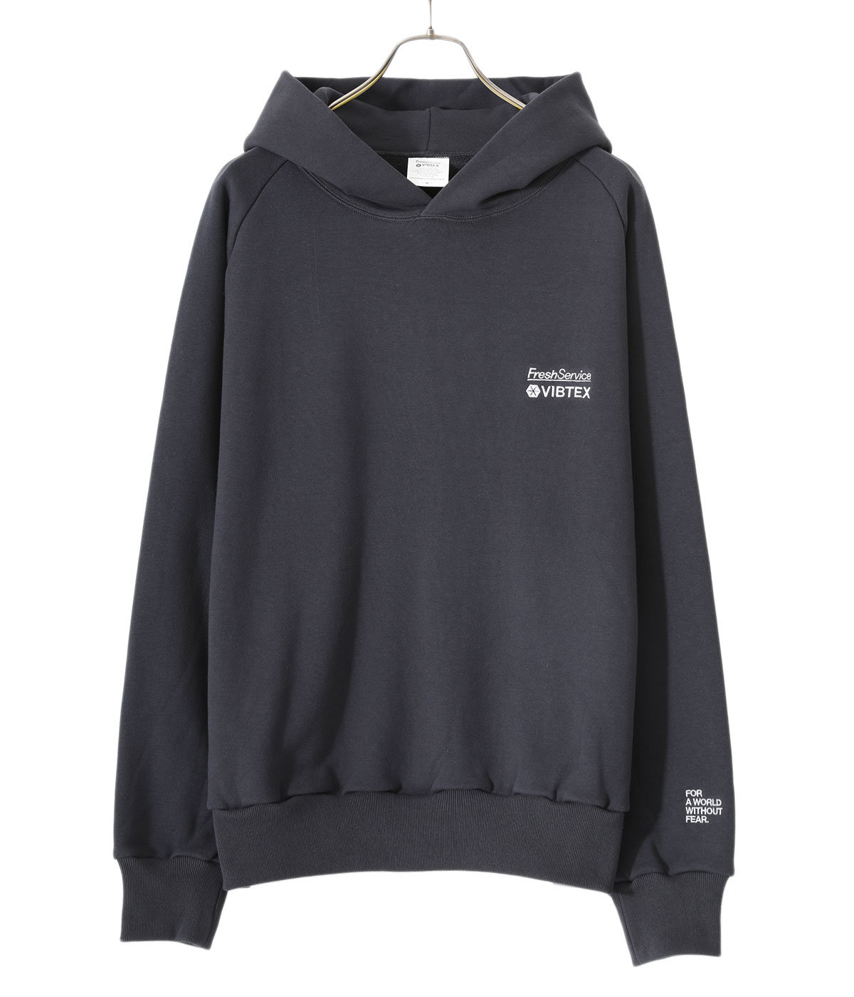 FreshService VIBTEX SWEAT PULL HOODIE  L